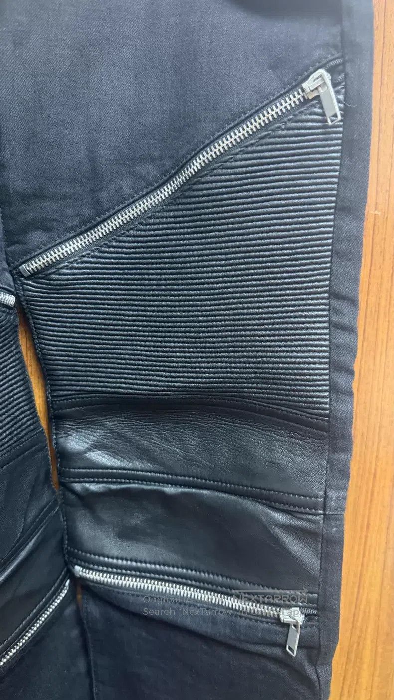 Saint Laurent Paris Saint Laurent Paris Multi-Zipper Biker Pants i Size US 30 / EU 46 - 2 Thumbnail