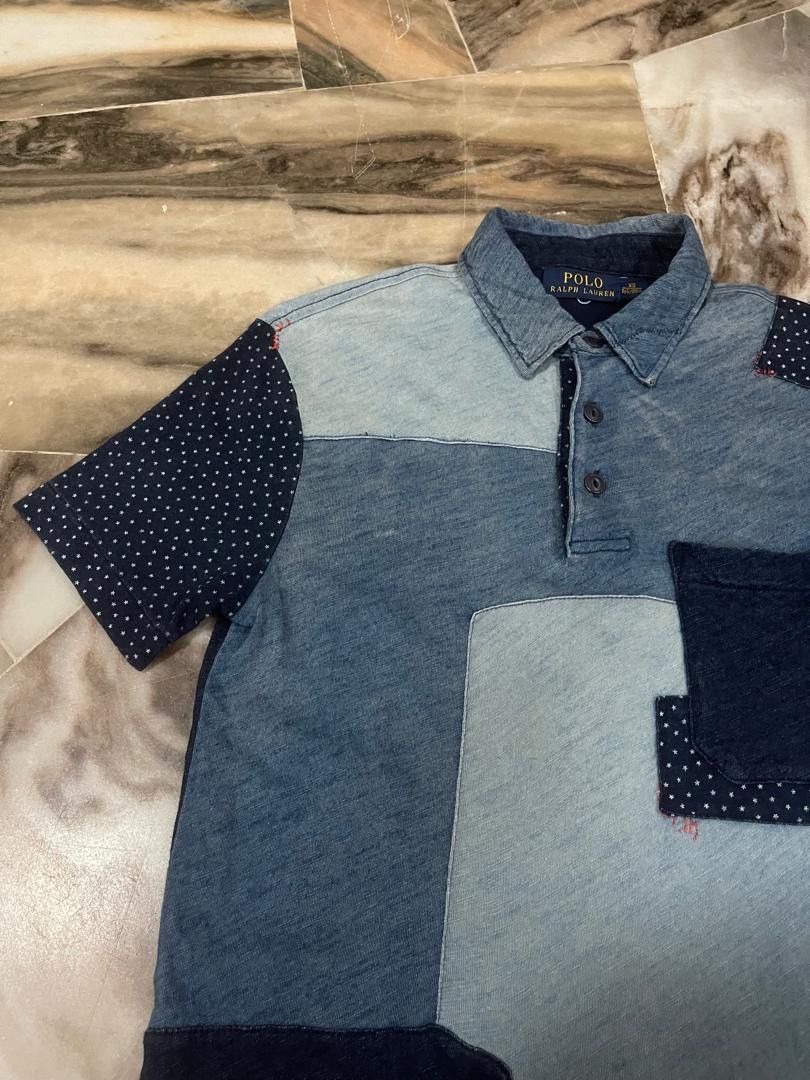 Polo Ralph Lauren Polo Ralph Lauren Indigo Patchwork Kapital Style Size US XS / EU 42 / 0 - 4 Thumbnail