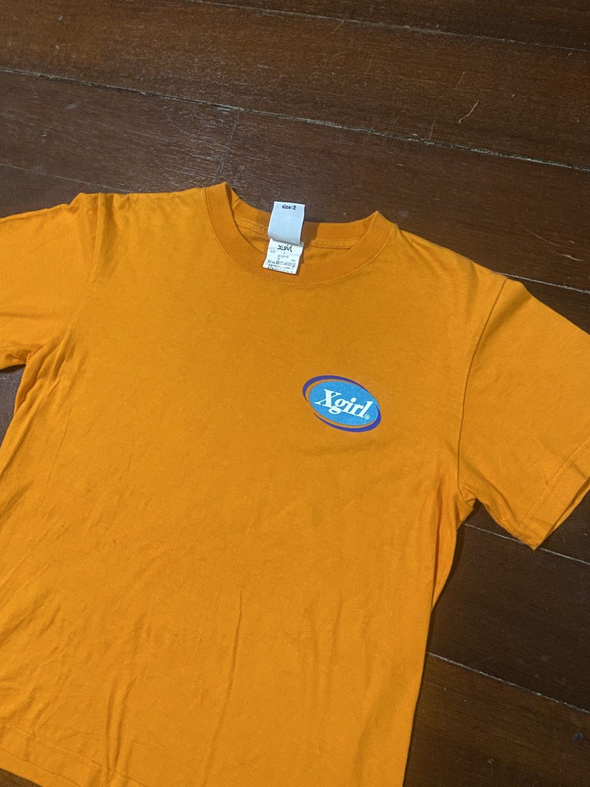 X-Girl X-Girl Tee Spell Out small Logo Shirt Size M / US 6-8 / IT 42-44 - 2 Thumbnail