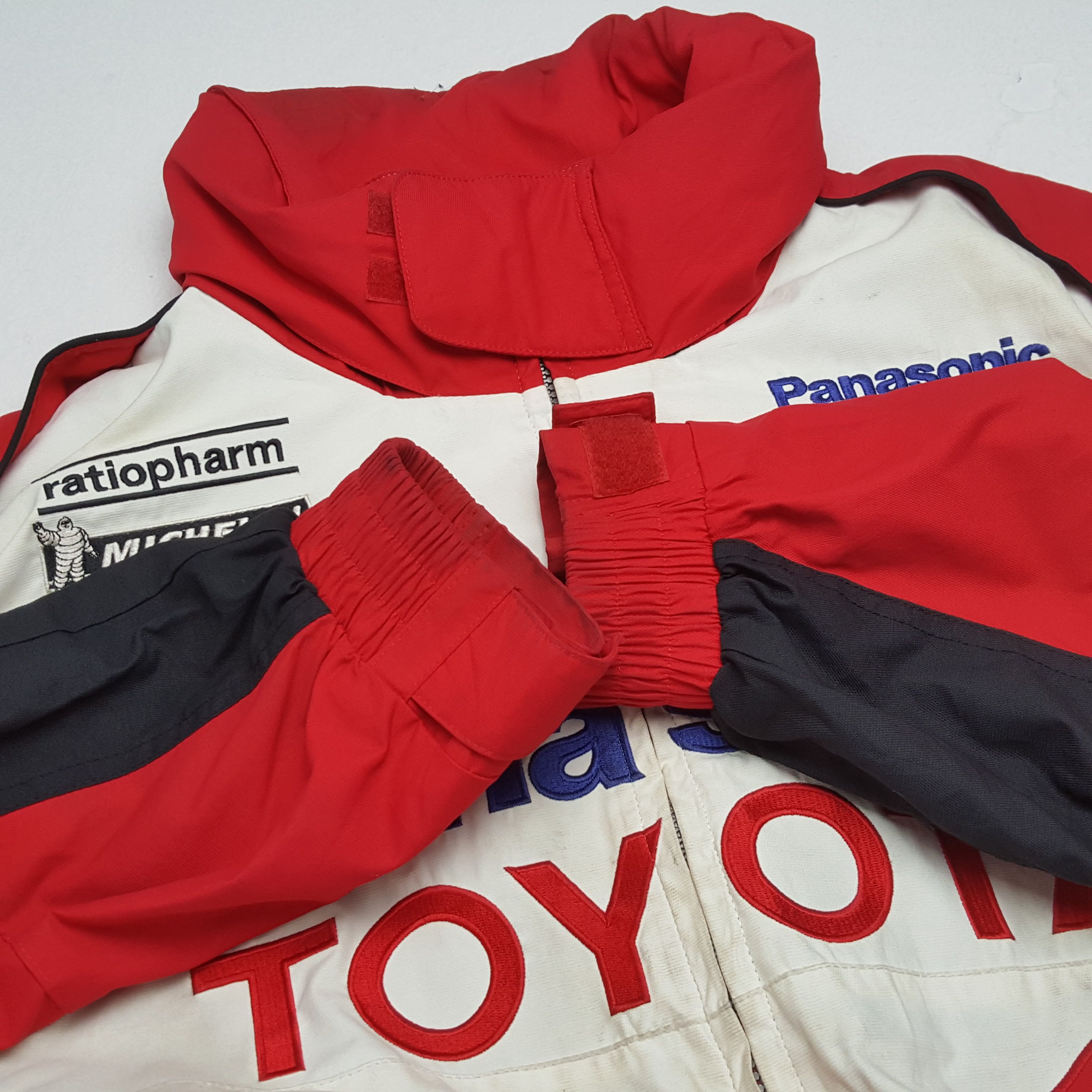 Japanese Brand × Vintage PANASONIC TOYOTA Japanese Motorsports Racing Jacket Style Size US XL / EU 56 / 4 - 10 Thumbnail