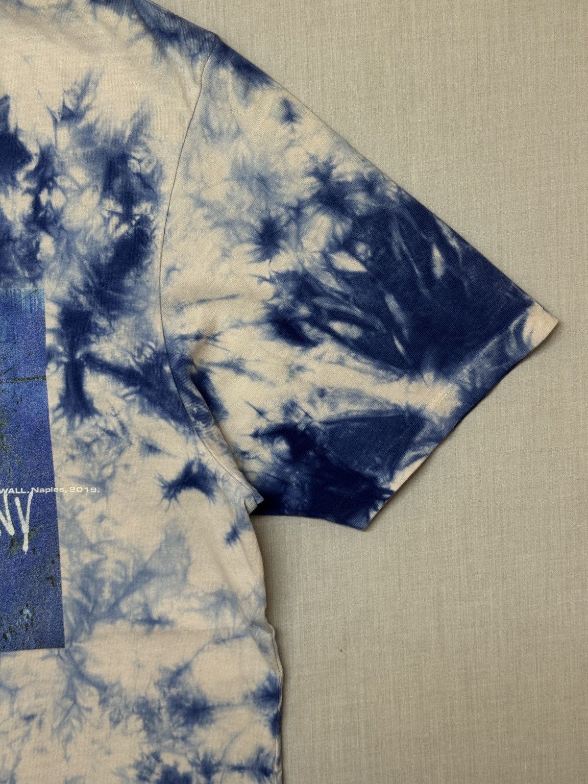 C.P. Company C.P. Company Treated Next Landscape T-shirt in blue. Size US M / EU 48-50 / 2 - 6 Thumbnail