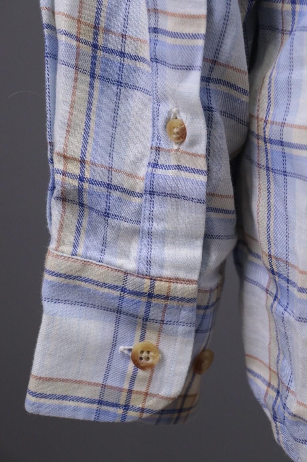 Barbour Barbour Regular Fit White Check Plaid Shirt Size M Size US M / EU 48-50 / 2 - 12 Thumbnail