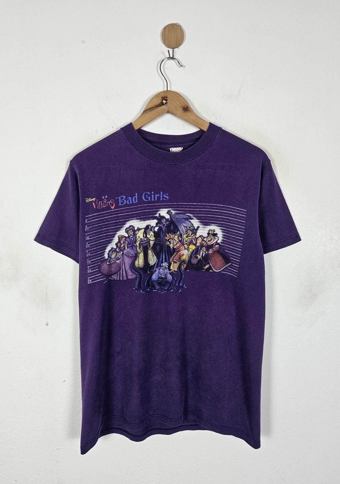 Disney Vintage Disney Villains Bad Girls character tee shirt Size US M / EU 48-50 / 2 - 1 Thumbnail