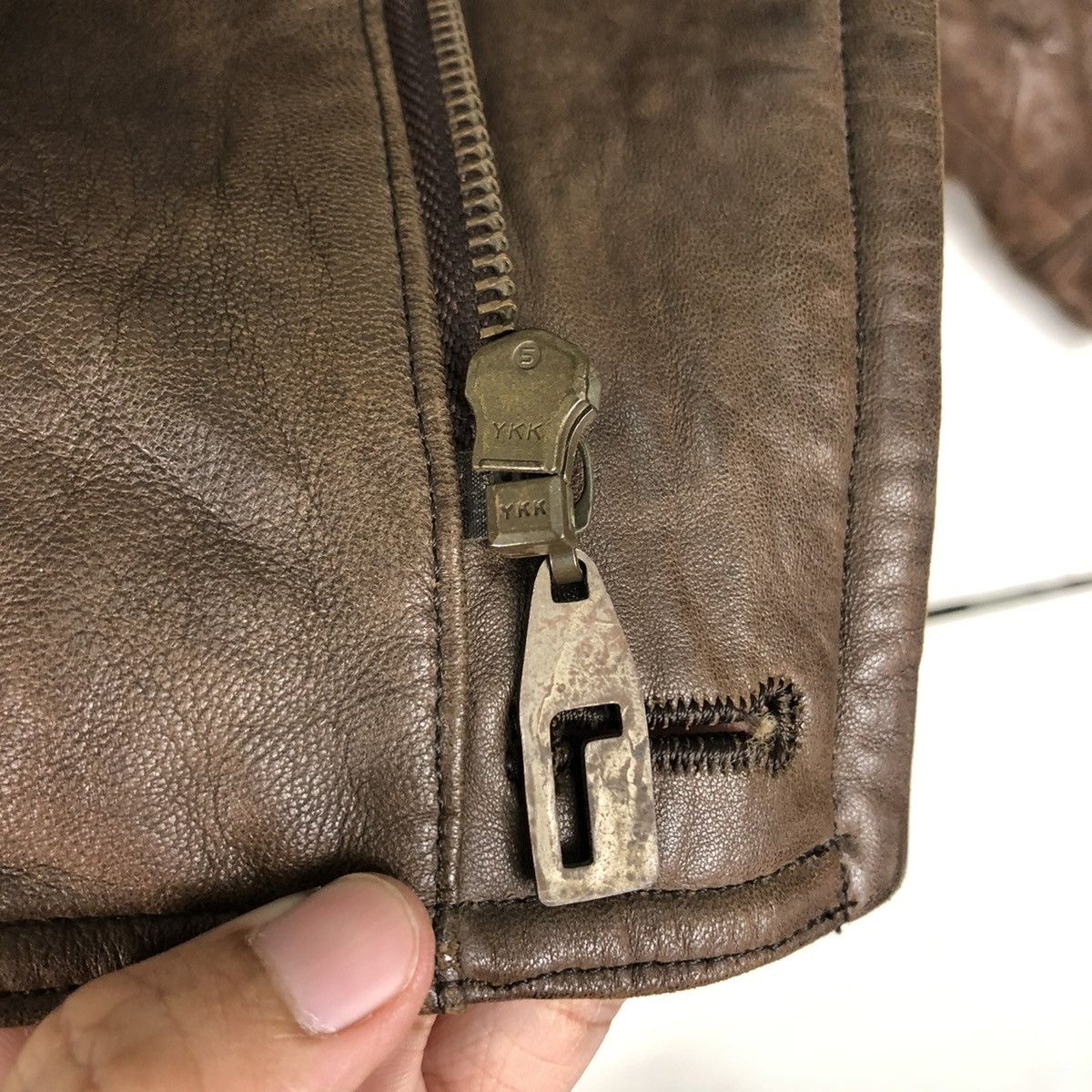 Lancel 🔥VINTAGE BIKER LEATHER JACKET LANCEL PARIS Size US M / EU 48-50 / 2 - 18 Thumbnail