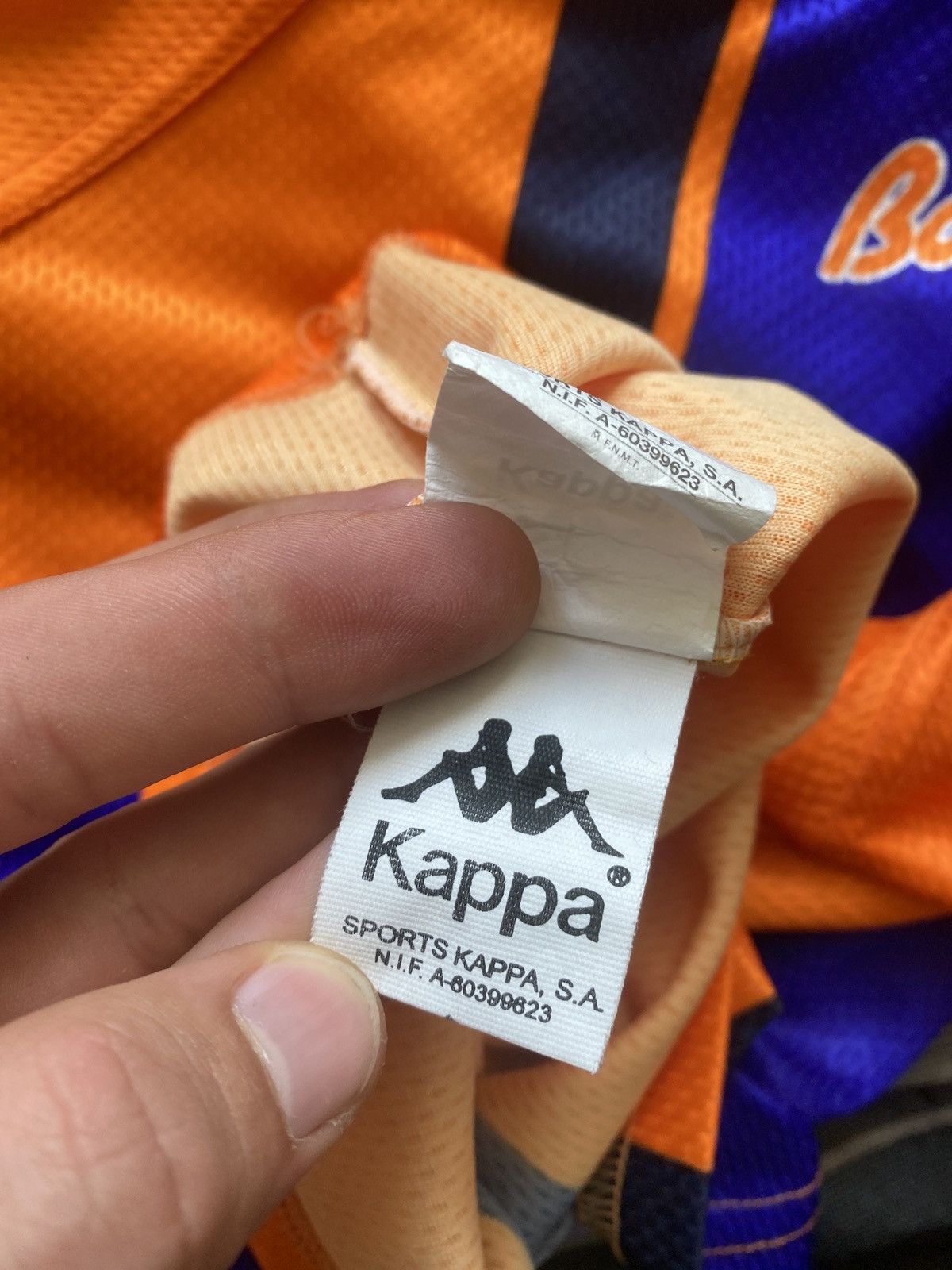 Kappa Vintage 1997/1998 Kappa F.C.Barcelona Soccer Jersey Size US L / EU 52-54 / 3 - 15 Thumbnail