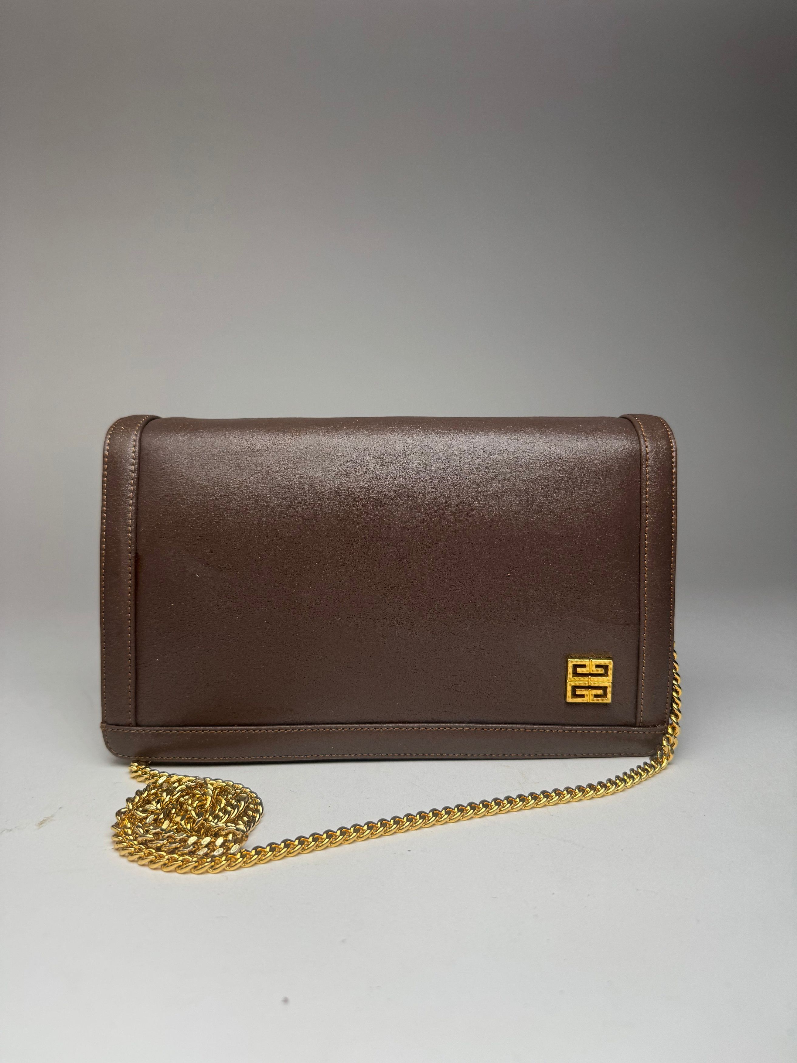 Givenchy Vintage 4G leather bag brown Size ONE SIZE - 1 Thumbnail