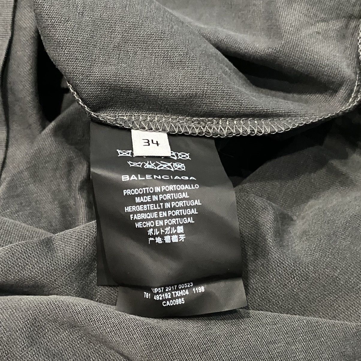 Balenciaga Balenciaga Hybrid Leather Racer Short Sleeve Jacket Size US XS / EU 42 / 0 - 2 Thumbnail