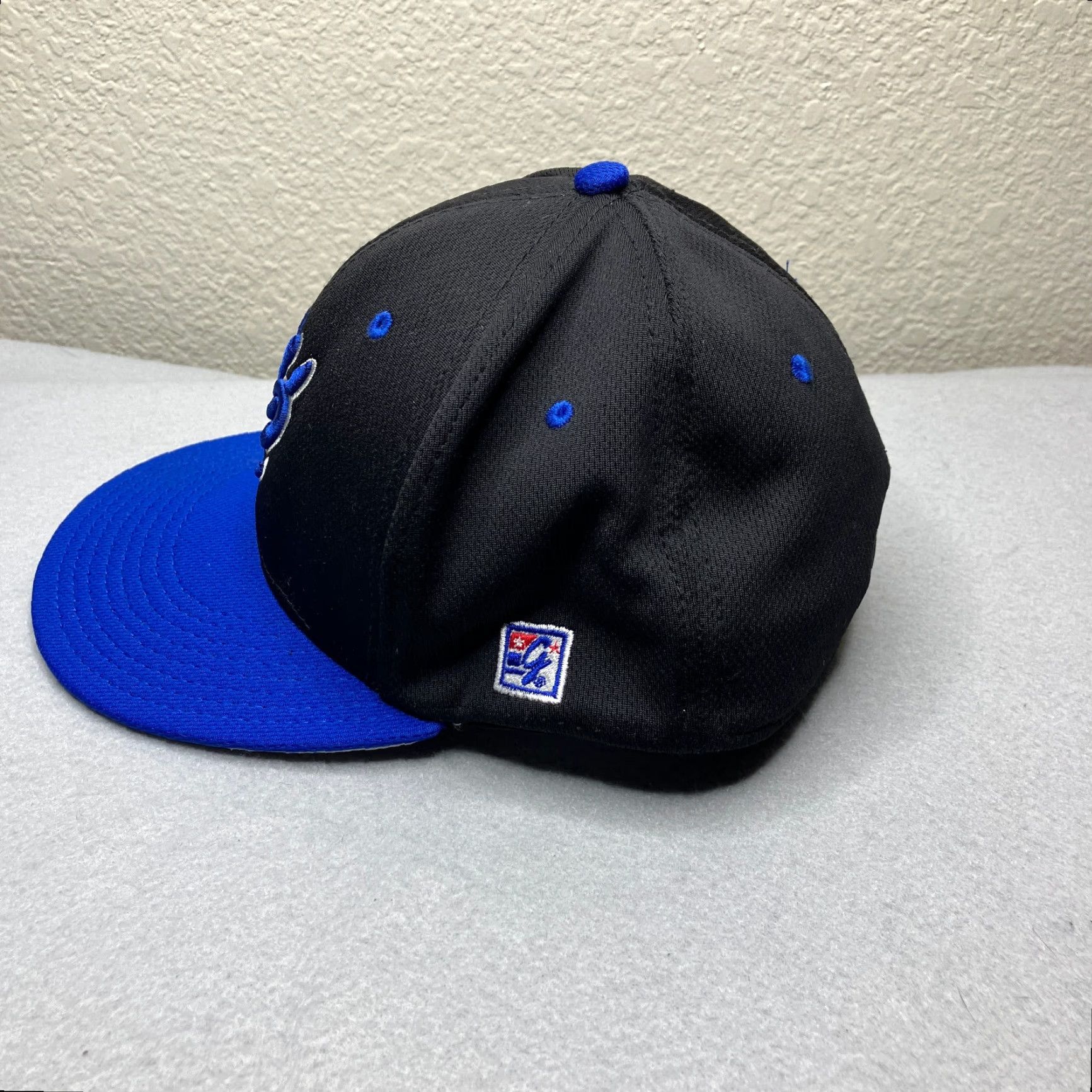 Vintage VINTAGE The Game Hat Mens Black Baseball Cap M Flex Fit Wake Christian Academy Bulldogs Size ONE SIZE - 3 Thumbnail
