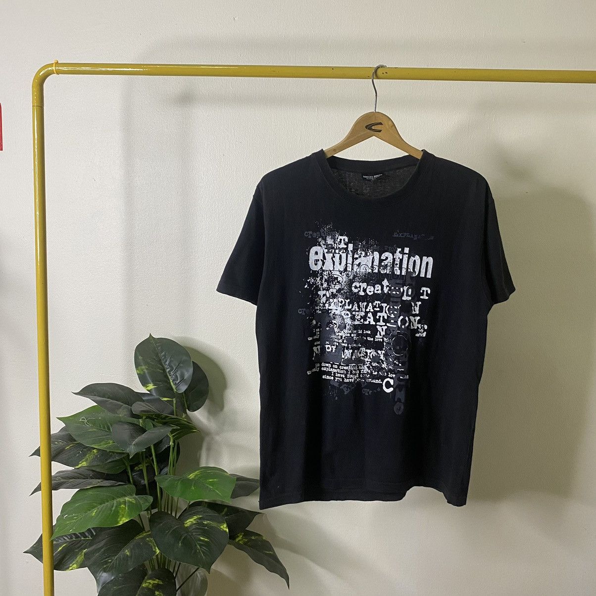 If Six Was Nine Bullet Noise Seditionaries Poem Cyber Gothic Punk Tee Size US M / EU 48-50 / 2 - 1 Thumbnail