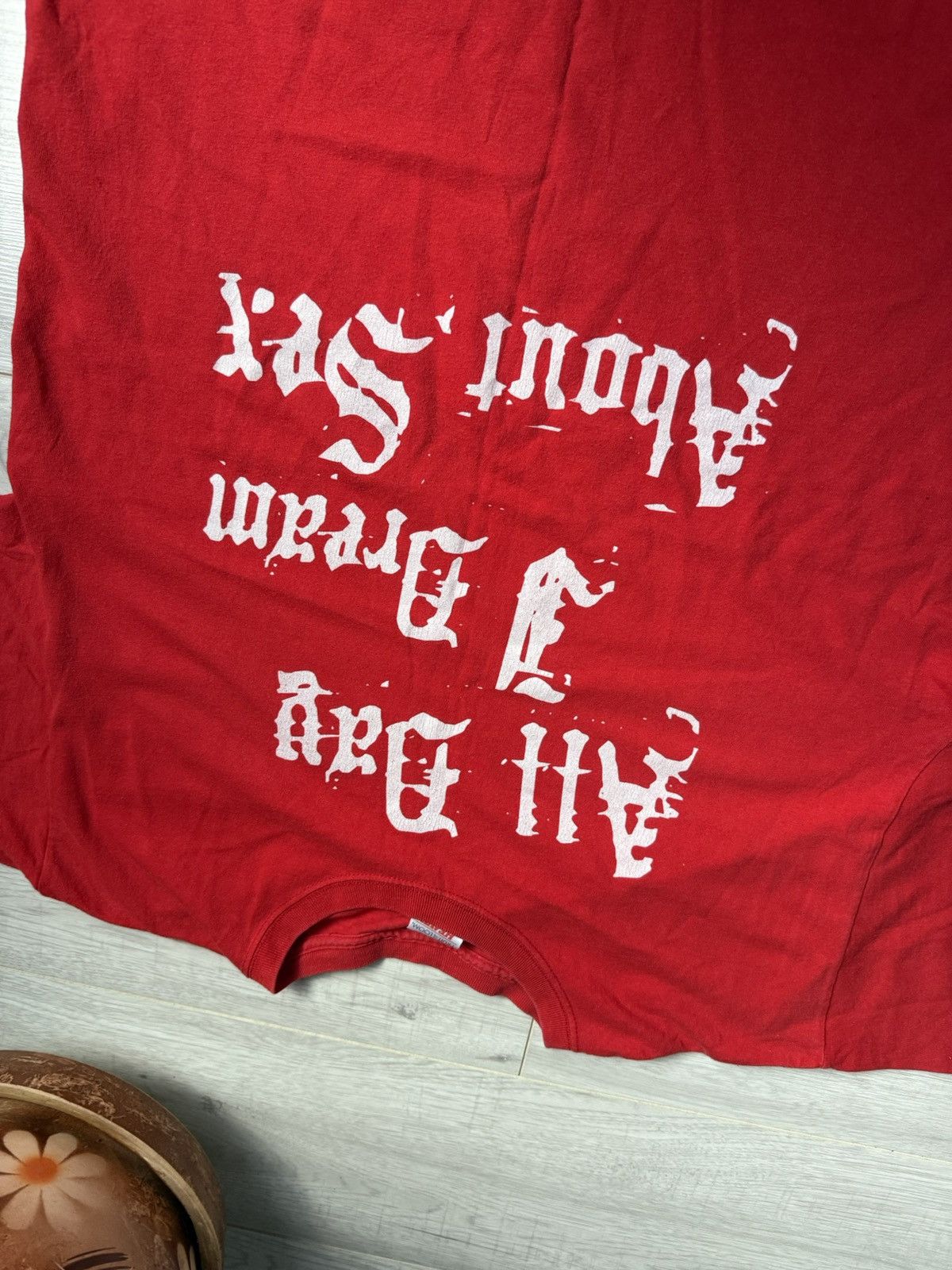 Band Tees Intage T-Shirt korn 2009 All Day I Dream About Sex tee Size US L / EU 52-54 / 3 - 3 Thumbnail