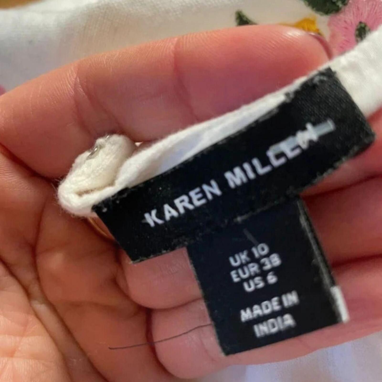 Other Stunning Karen Millen wide leg trousers in white with Size 28" / US 6 / IT 42 - 5 Thumbnail