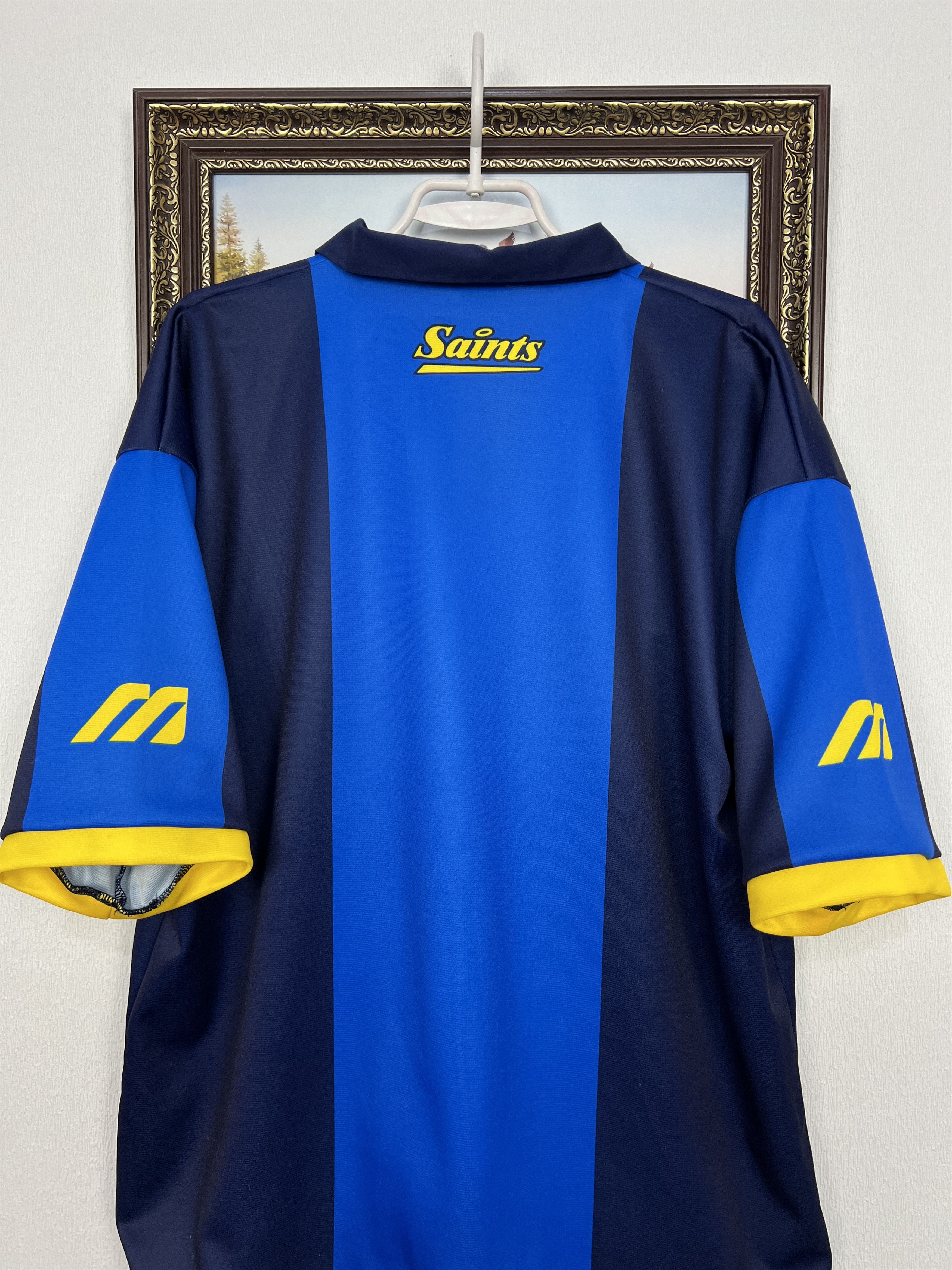 Mizuno Vintage 90's ST. Helens England Rugby League Jersey Mens Size US XL / EU 56 / 4 - 11 Thumbnail
