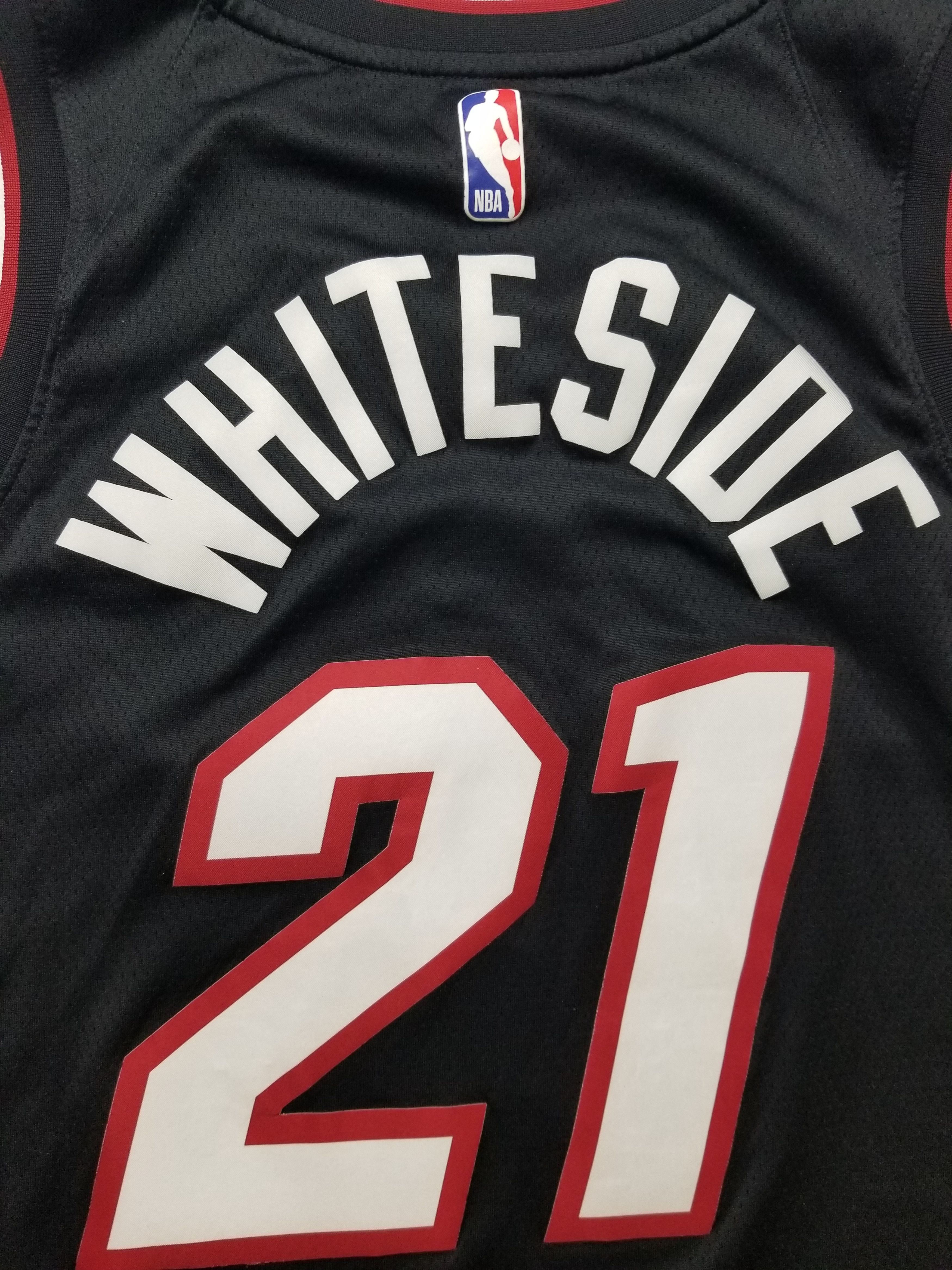 Nike Nike NBA Miami Heat Hassan Whiteside Swingman Jersey Size US L / EU 52-54 / 3 - 6 Thumbnail