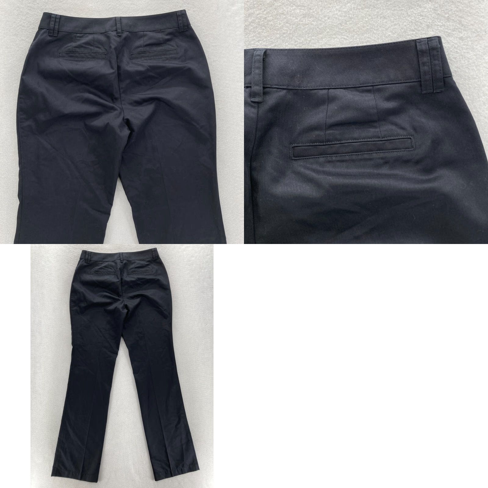 Eddie Bauer Eddie Bauer Blakely Fit Bootcut Pants Women's 6 Tall Black Mid Rise Casual NWT Size 28" / US 6 / IT 42 - 9 Thumbnail