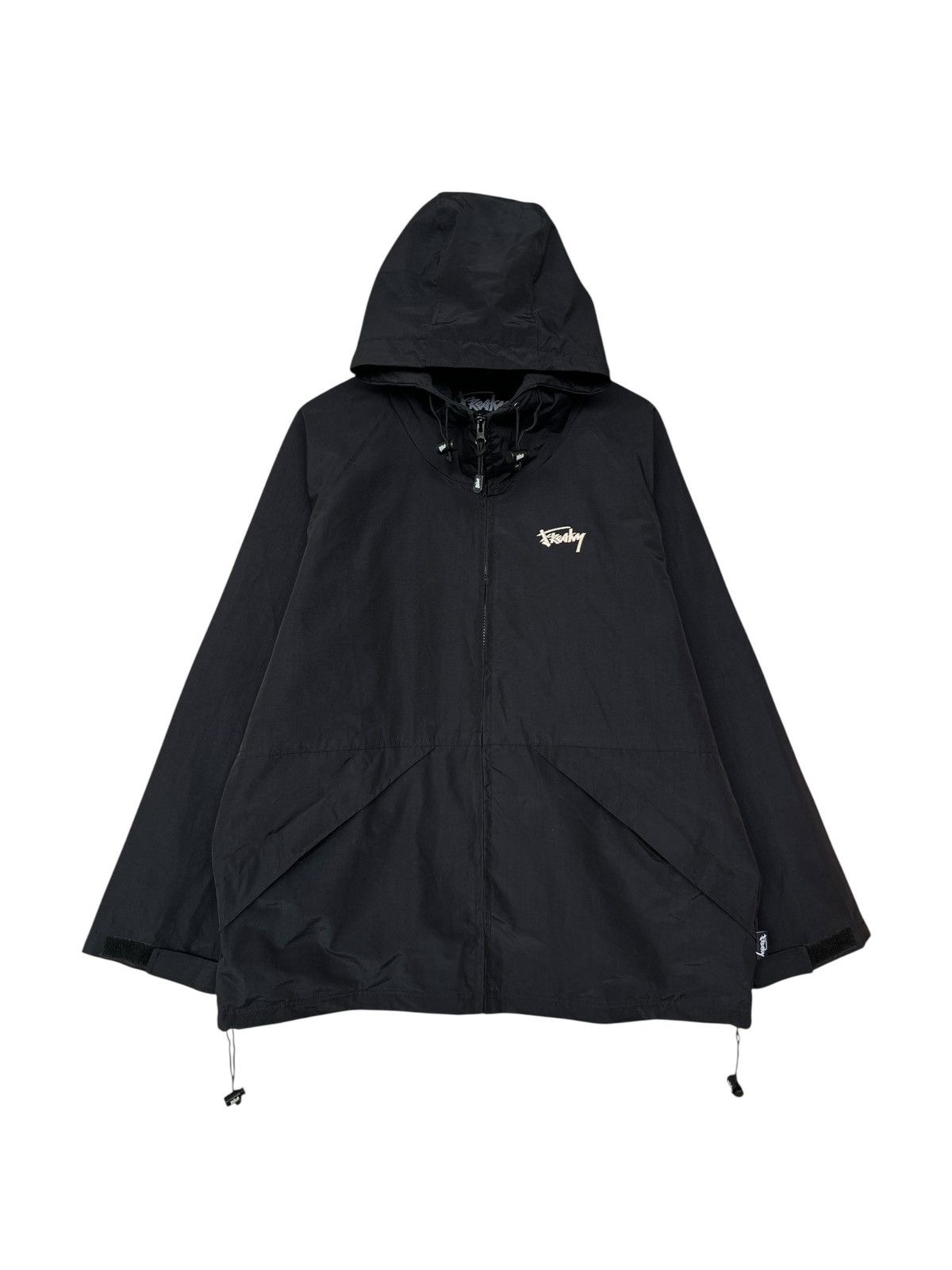 Japanese Brand Freaky Korn Black Zipper Light Jacket Streetwear y2k Jacket Size US L / EU 52-54 / 3 - 1 Thumbnail