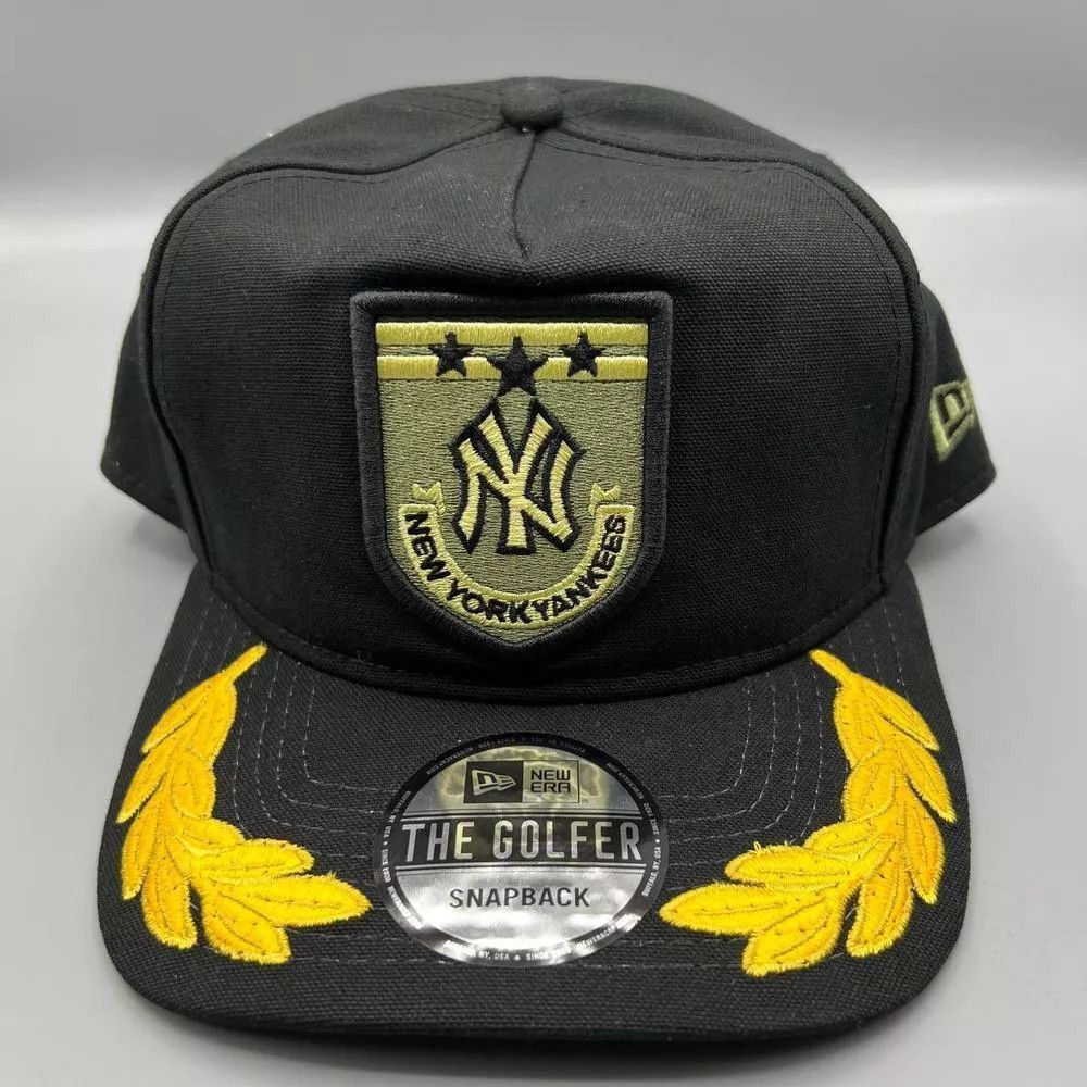 New Era New York Yankees Hat Men Military Patch The Golfer Snap Back Size ONE SIZE - 1 Thumbnail