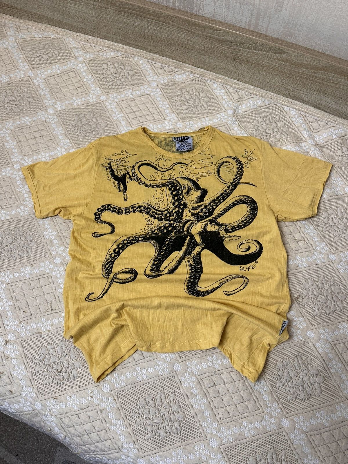 Japanese Brand 🔥 Sure Octopus Art Affliction Style T Shirt Ed Hardy Supreme Size US M / EU 48-50 / 2 - 1 Thumbnail