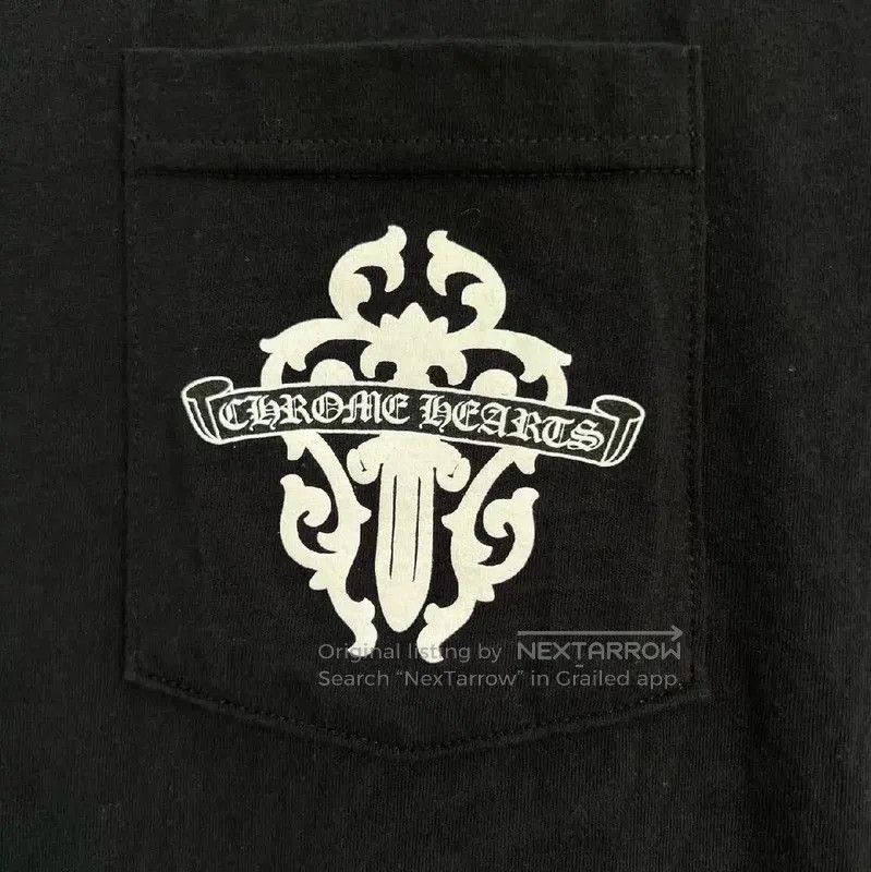 Chrome Hearts Chrome Hearts Black Cotton Women's T-Shirt . Size M / US 6-8 / IT 42-44 - 3 Thumbnail