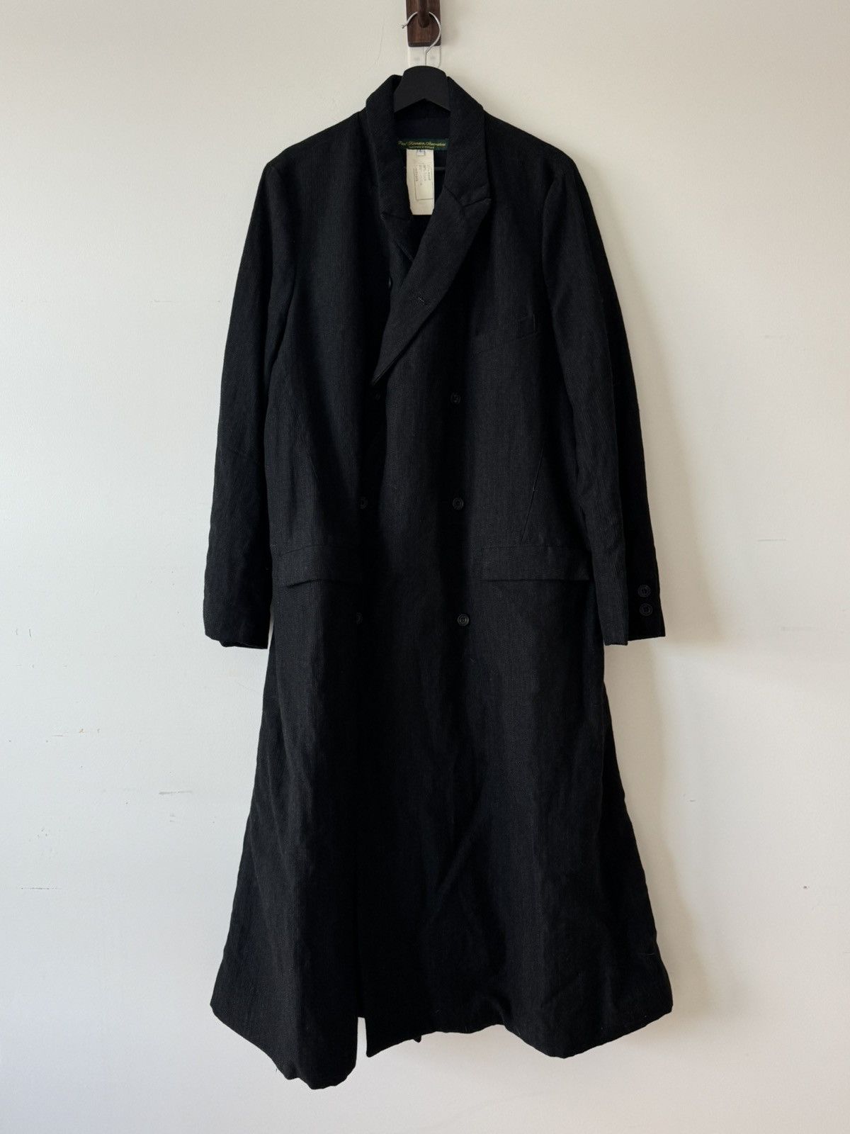 Paul Harnden Shoemakers Double Breasted Long Jacket Size US L / EU 52-54 / 3 - 1 Thumbnail