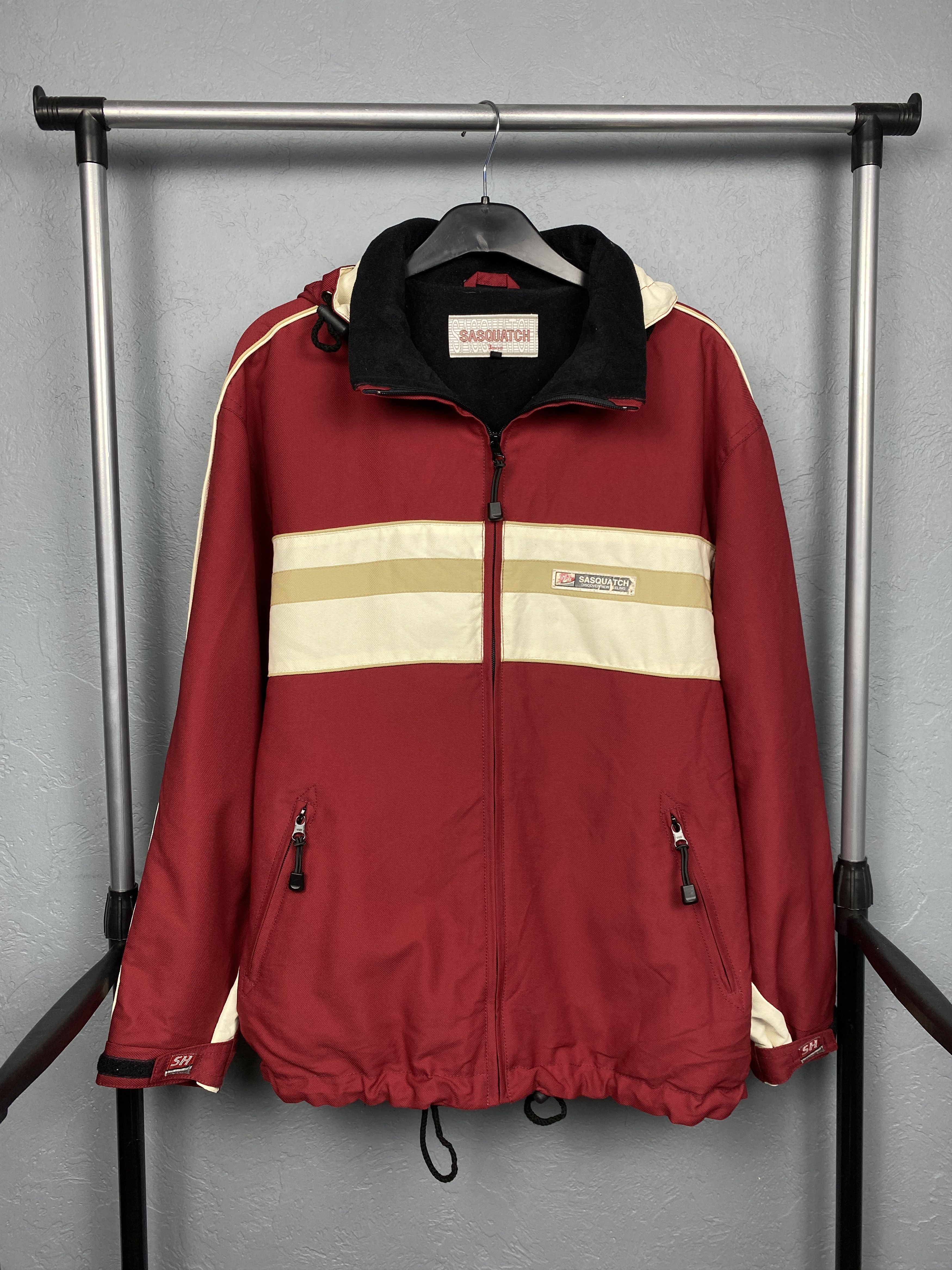 Japanese Brand Sasquatch Japan Vintage Mens Winter Jacket Windbreaker Size US L / EU 52-54 / 3 - 1 Thumbnail