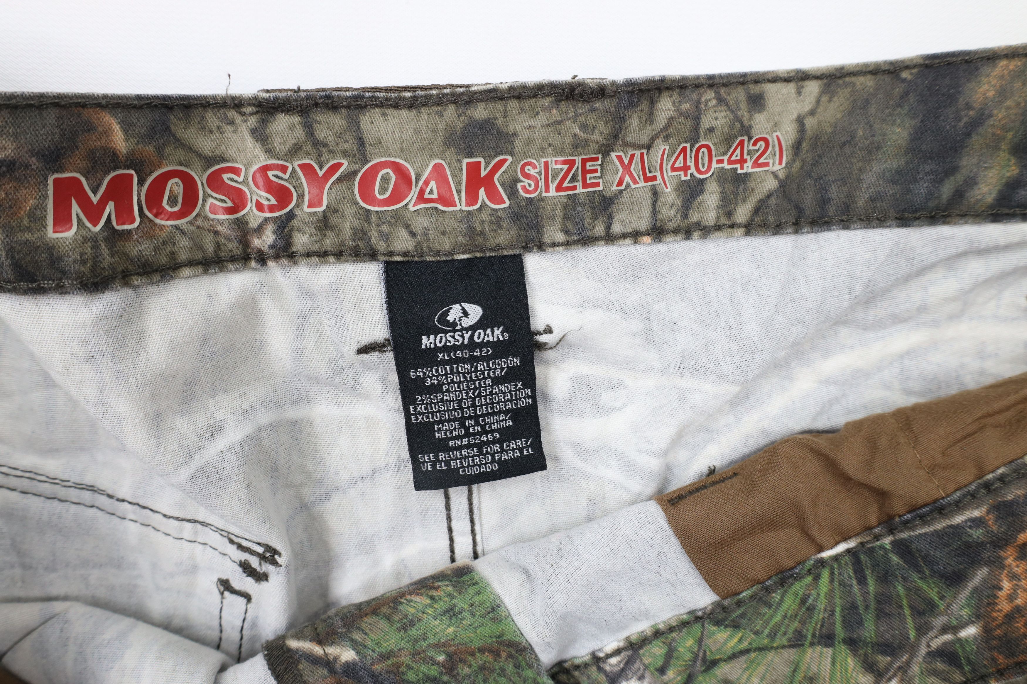 Mossy Oaks × Vintage Vintage Mossy Oak Camouflage Reinforced Wide Leg Cargo Pants Size US 38 / EU 54 - 9 Thumbnail