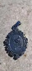 Other Vintage Stainless Steel Mirror With Flowers Pendant Necklace Size ONE SIZE - 3 Thumbnail