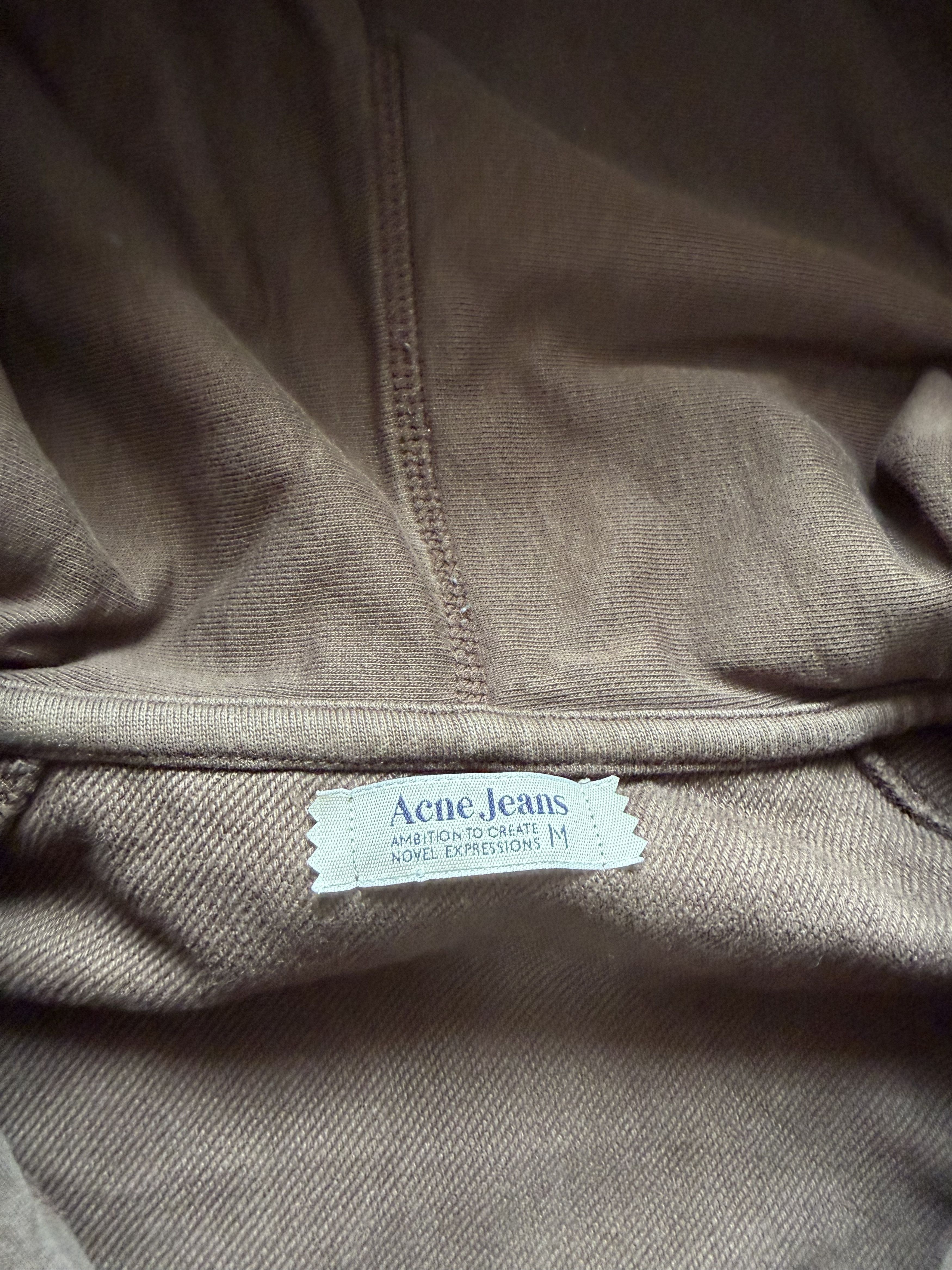 Acne Studios Archive Acne Jeans brown Fullzip hoodie Size US M / EU 48-50 / 2 - 4 Thumbnail