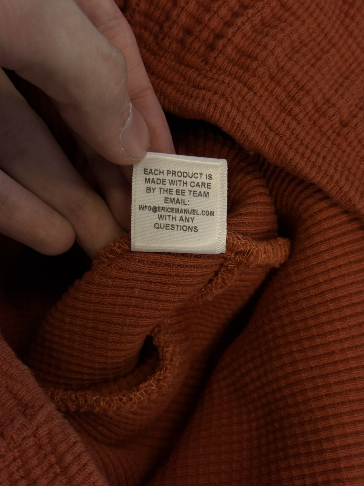 Eric Emanuel Eric Emanuel FW21 RED Thermal Sweatpants Size (M) Size US 31 - 9 Thumbnail