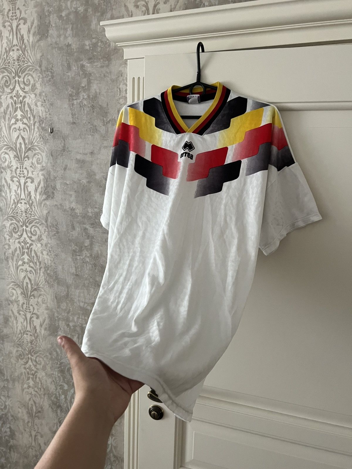 Vintage Vintage Errea Germany 90s Football Jersey Retro Soccer Shirt Size US L / EU 52-54 / 3 - 9 Thumbnail