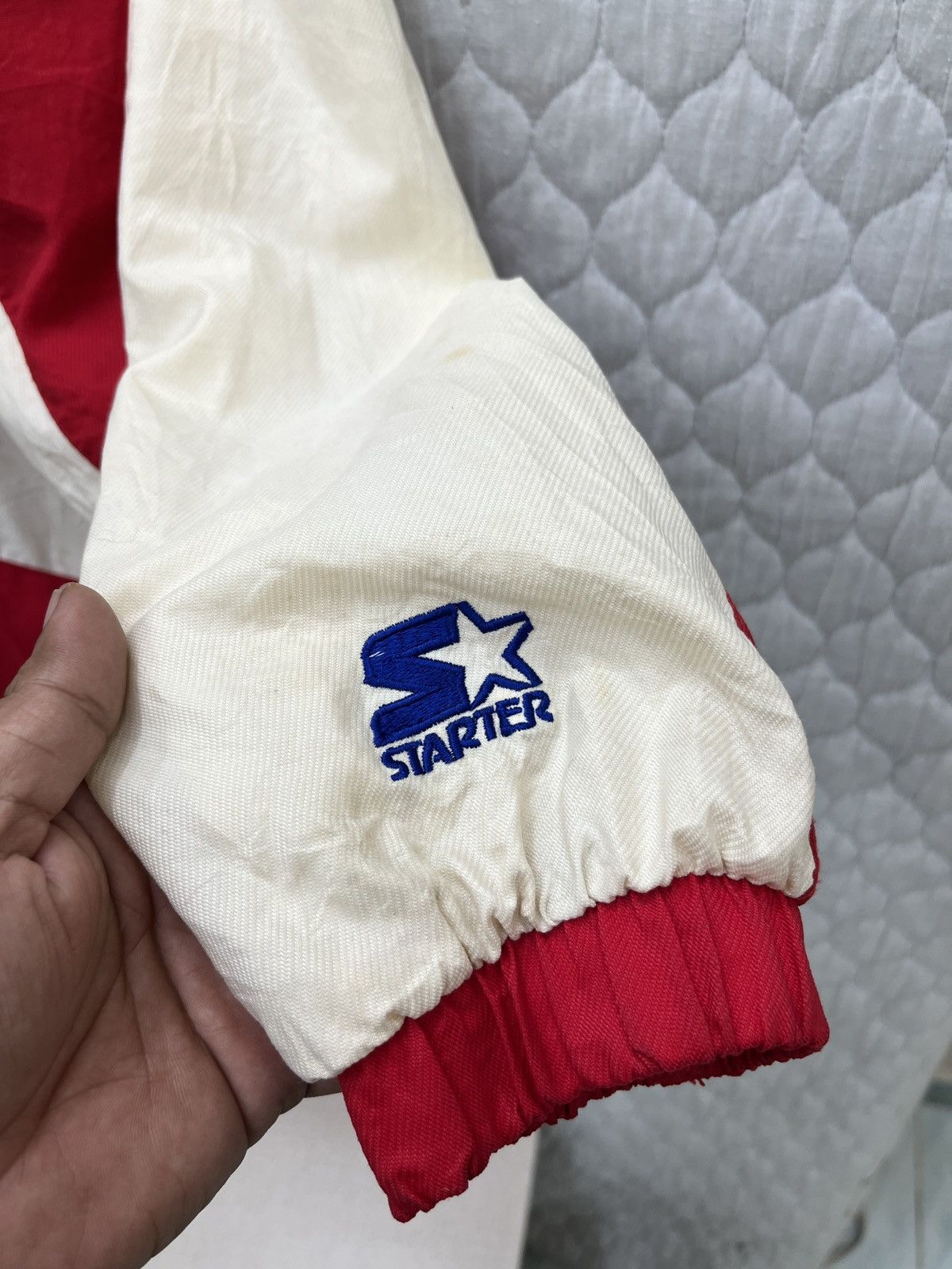 Starter 🔥🔥🔥STEALS VTG STARTER USA OLYMPIC OVP JACKET Size US L / EU 52-54 / 3 - 14 Thumbnail