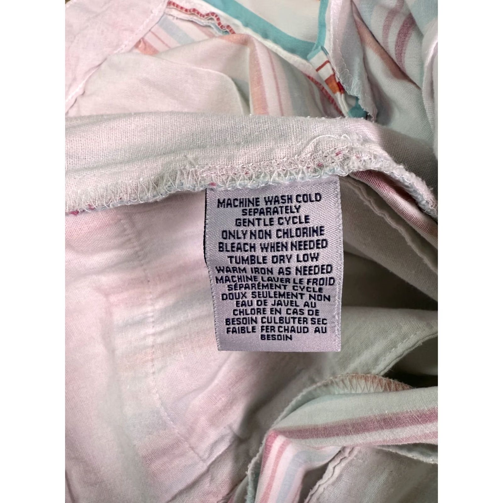 Vintage Caribbean Joe Bermuda Shorts Women's Size 6 Striped Cotton Spandex Size 28" / US 6 / IT 42 - 5 Thumbnail