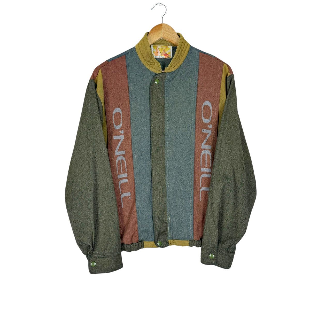 O'Neill × Vintage ❄️80s ONEILL SURF BOMBER JACKET Size US L / EU 52-54 / 3 - 1 Thumbnail