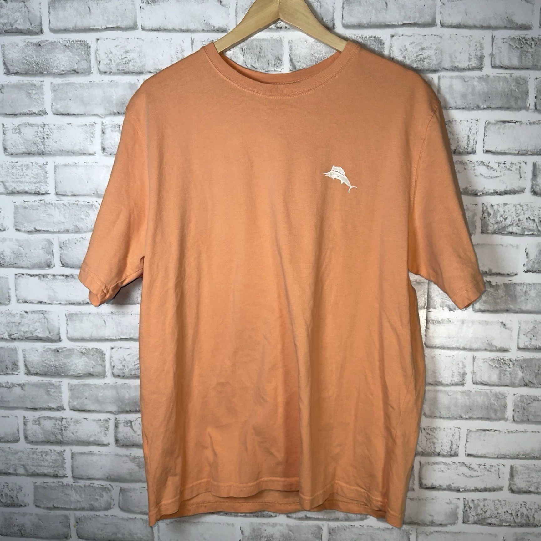 Tommy Bahama TOMMY BAHAMA Relaxed Fit Orange Graphic Tee Adult Large 100% Cotton Mens Size US L / EU 52-54 / 3 - 2 Thumbnail