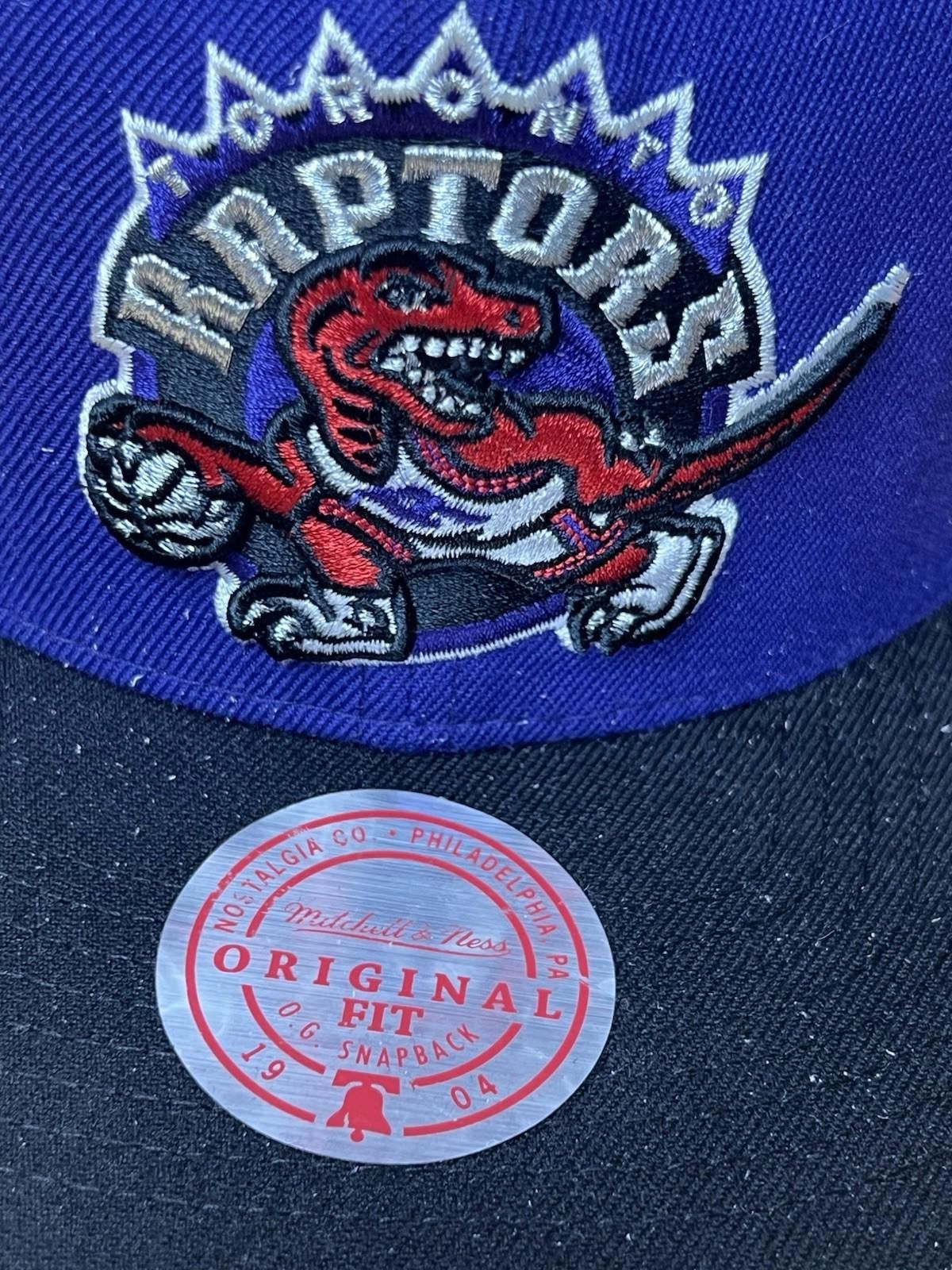 Mitchell & Ness Toronto Raptors Mitchell Ness Purple Team Ground Snapback Size ONE SIZE - 4 Thumbnail
