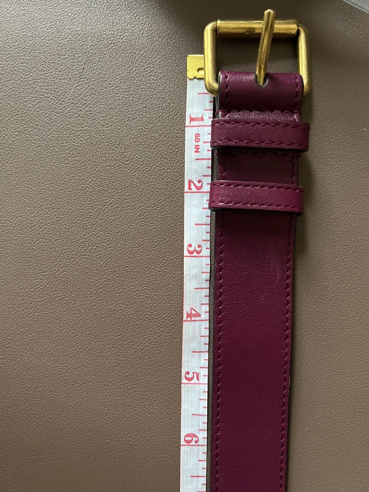 Gucci Gucci Marmont Purple Velvet Belt Bag Size ONE SIZE - 17 Thumbnail