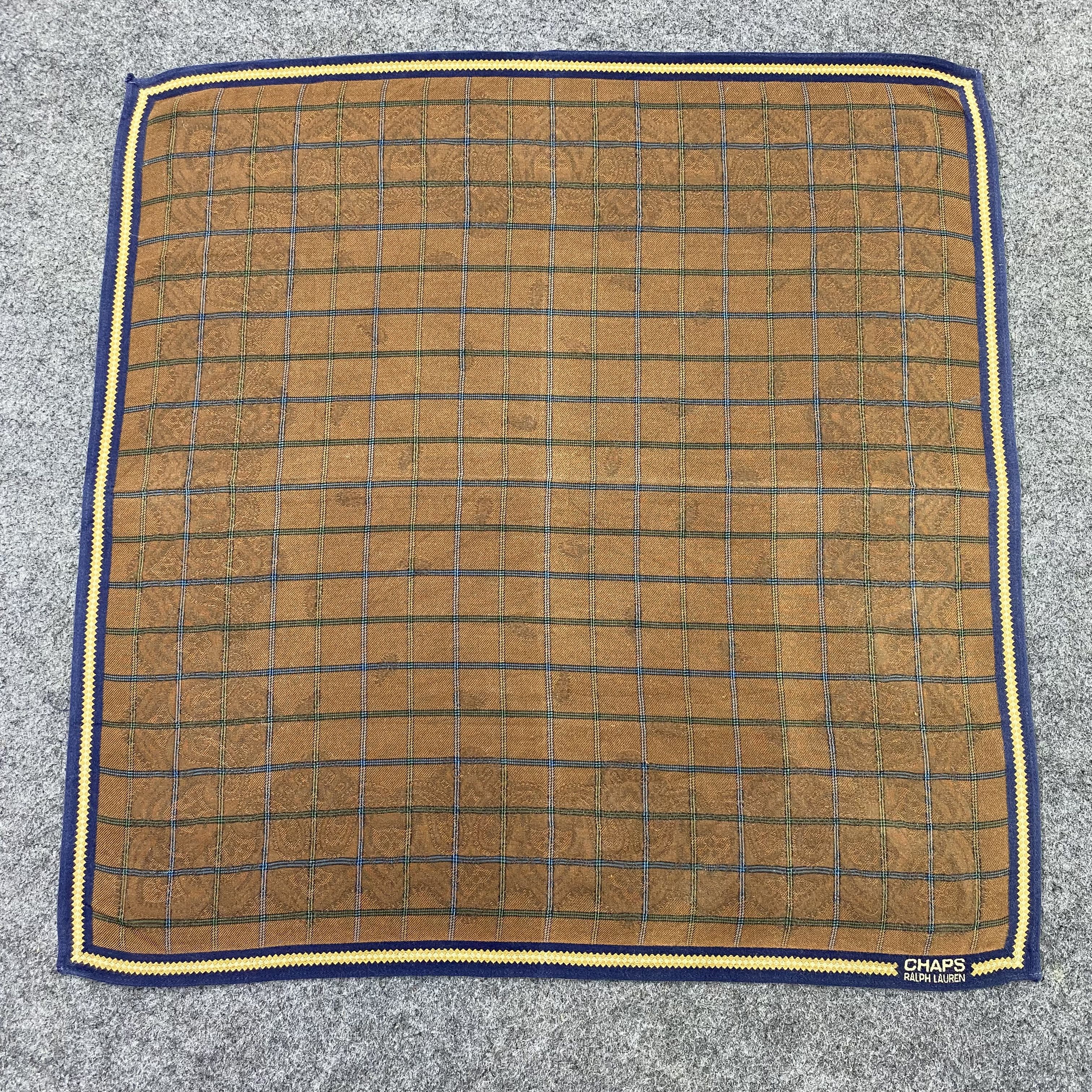 Chaps Ralph Lauren Chaps Ralph Lauren Handkerchief Neckerchief Bandana-B1607 Size ONE SIZE - 3 Thumbnail