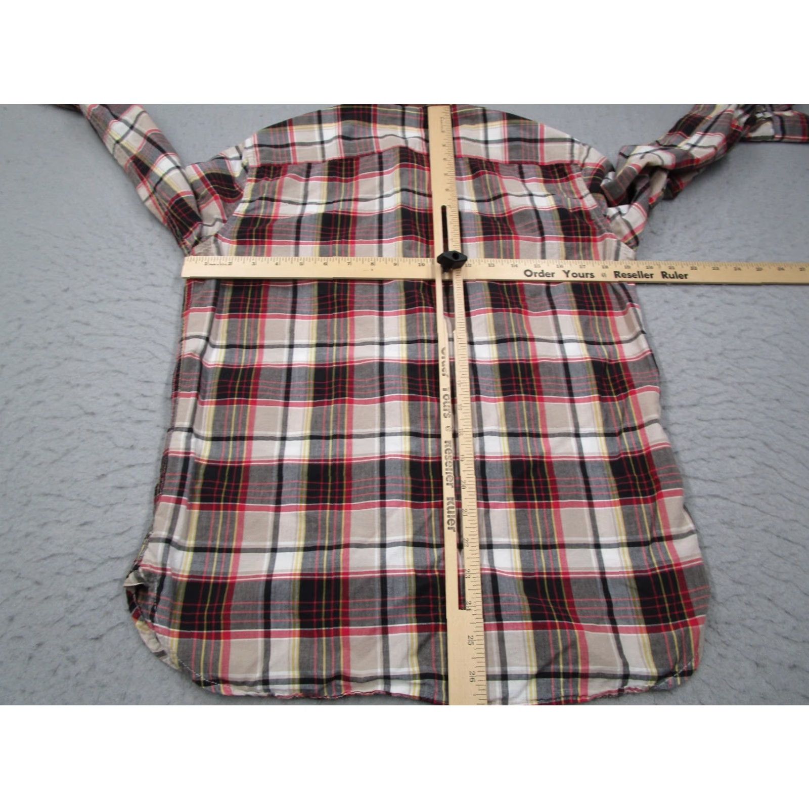 Ralph Lauren DENIM & SUPPLY RALPH LAUREN Shirt Mens Small Red Button-Up Workwear Plaid Classic Bohemian Outdoor Preppy 100% Cotton Size US S / EU 44-46 / 1 - 3 Thumbnail
