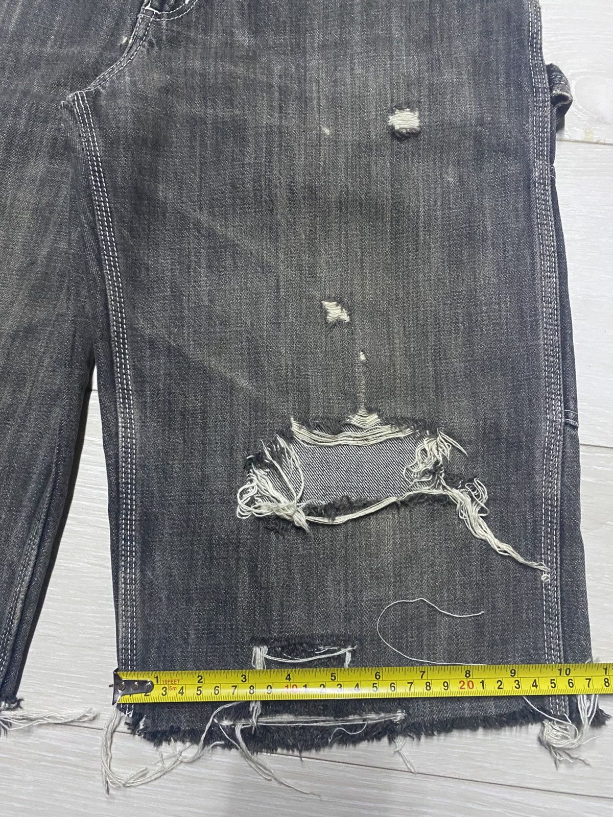 Carhartt Carhatt Cropped Cargo Pants Denim Size US 30 / EU 46 - 15 Thumbnail