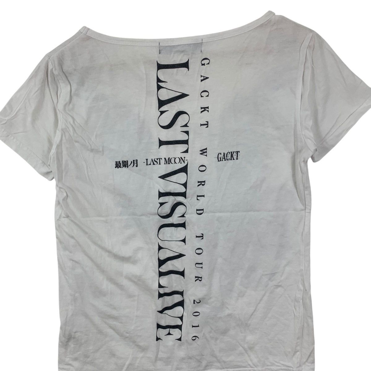 Band Tees GACKT GAKUTO OSHIRO World Tour Last Visualive Japan Tee Size S / US 4 / IT 40 - 7 Thumbnail