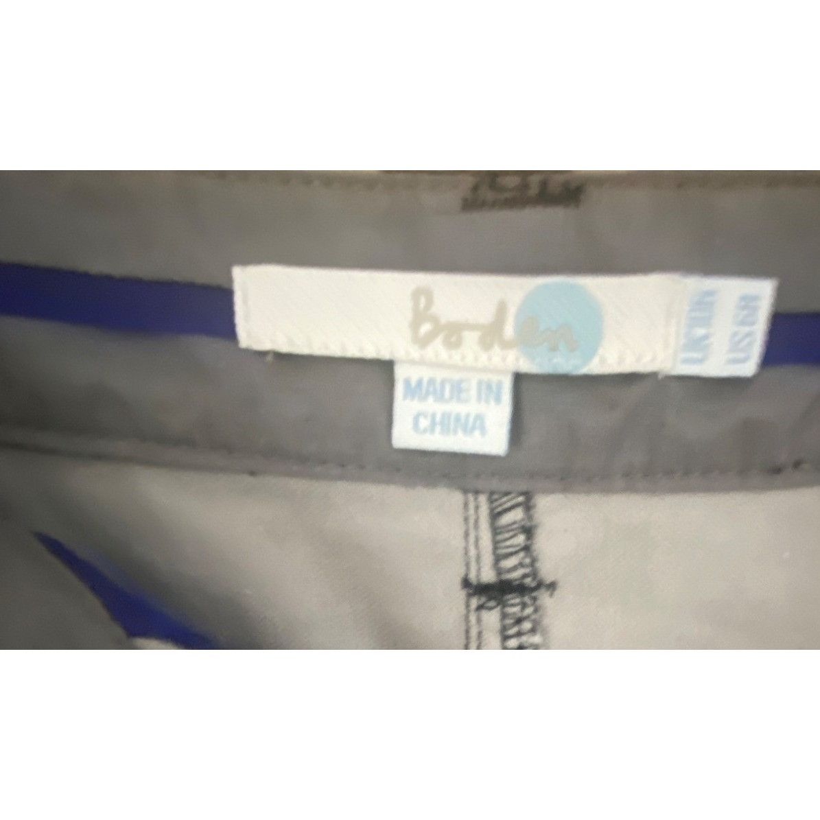 Boden BODEN WOMEN'S BLACK/GRAY ZEBRA PRINT VELVET STRAIGHT SKIRT S Size 28" / US 6 / IT 42 - 4 Thumbnail