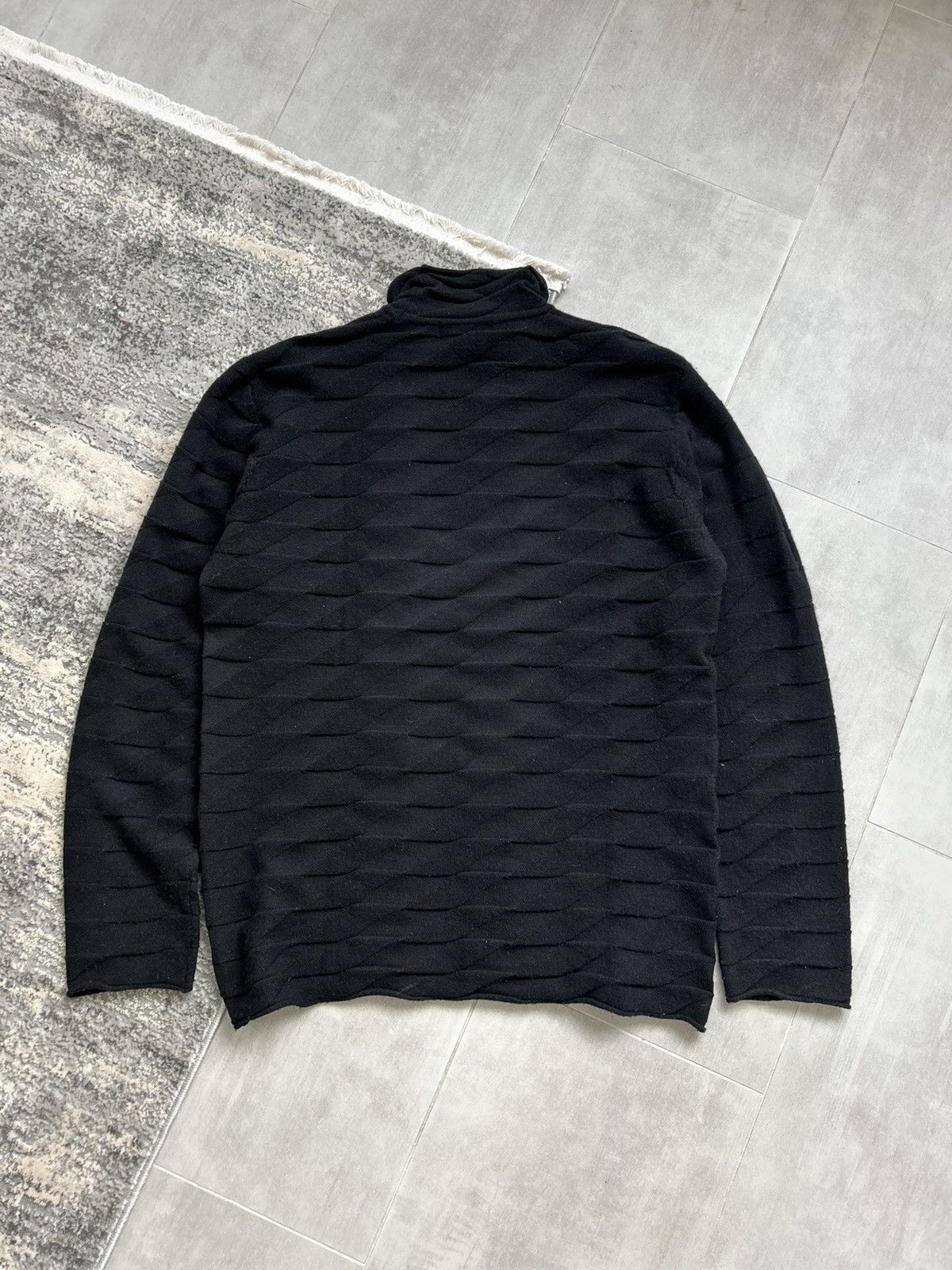 Issey Miyake Issey Miyake Wool Knit Turtleneck Sweater Made in Japan Size US XL / EU 56 / 4 - 7 Thumbnail