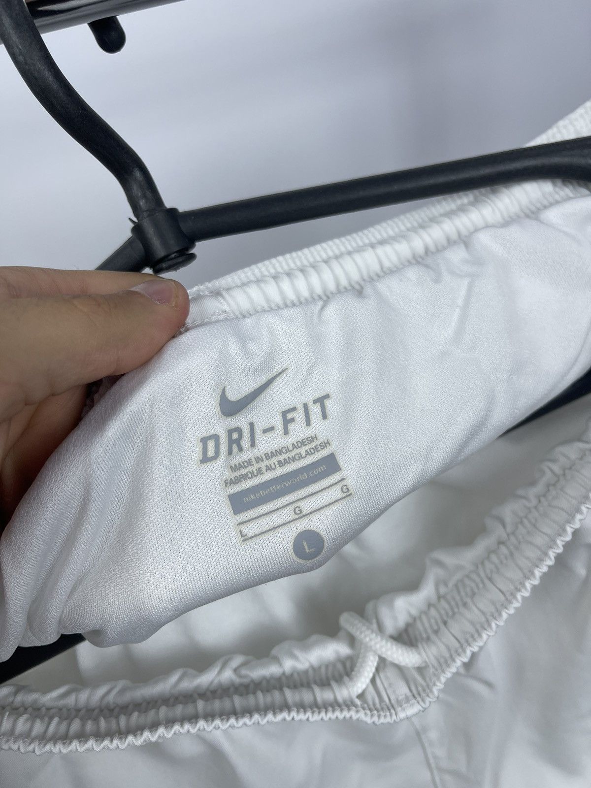 Nike Roma AS Nike White Football Soccer Shorts Size L Size US 34 / EU 50 - 5 Thumbnail