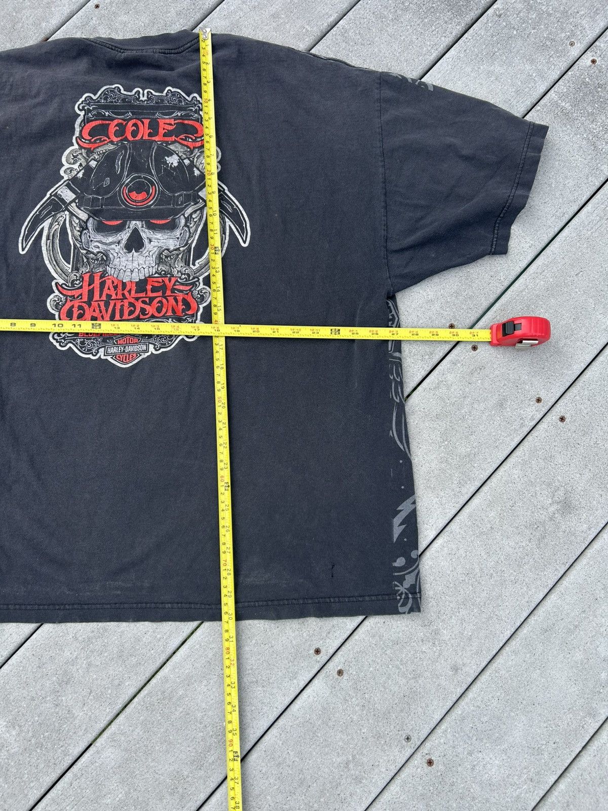 Harley Davidson × Vintage Vintage Harley Davidson AOP shirt Size US XL / EU 56 / 4 - 3 Thumbnail