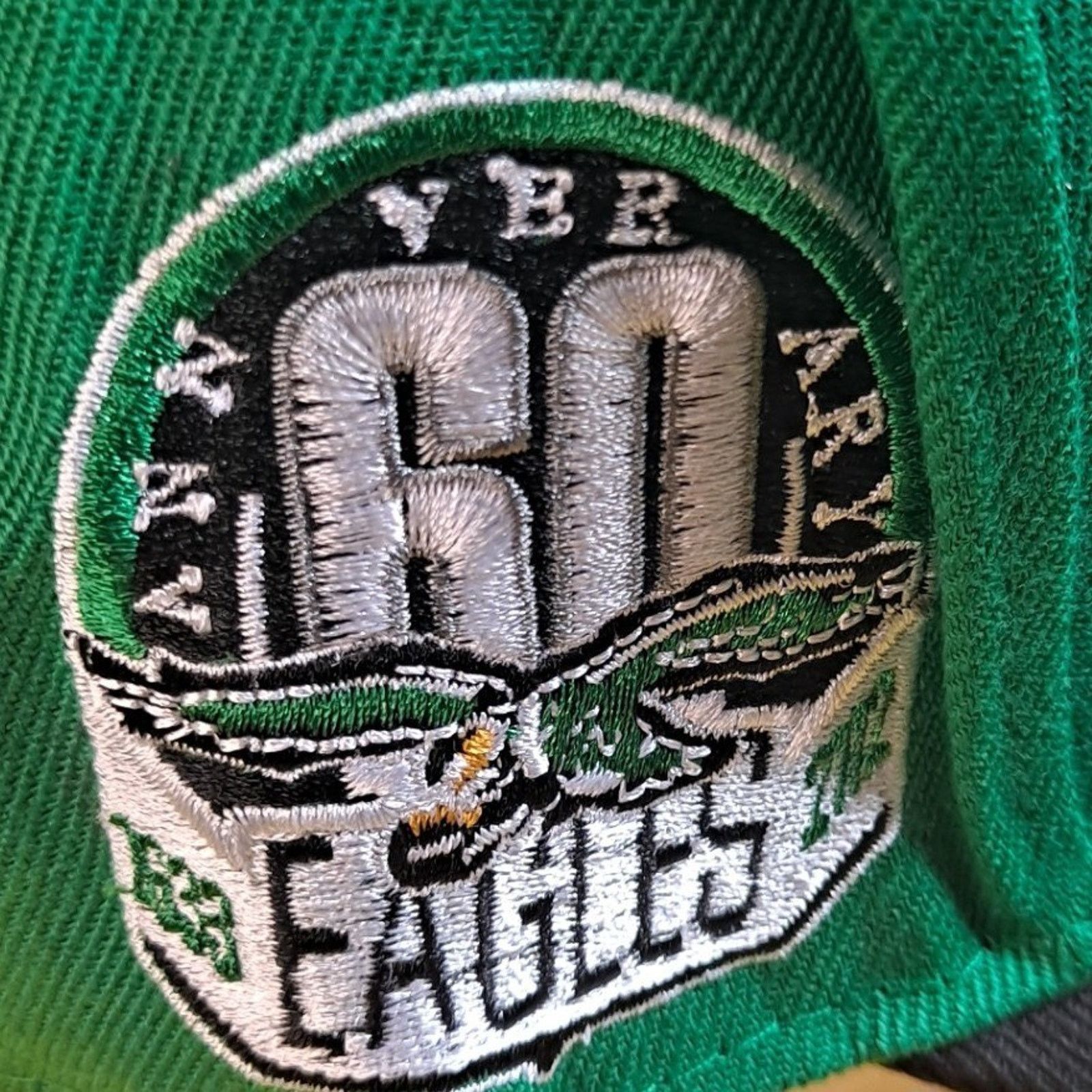 New Era Philadelphia Eagles New Era Snapback Hat Anniversary NFL Cap Size ONE SIZE - 6 Thumbnail