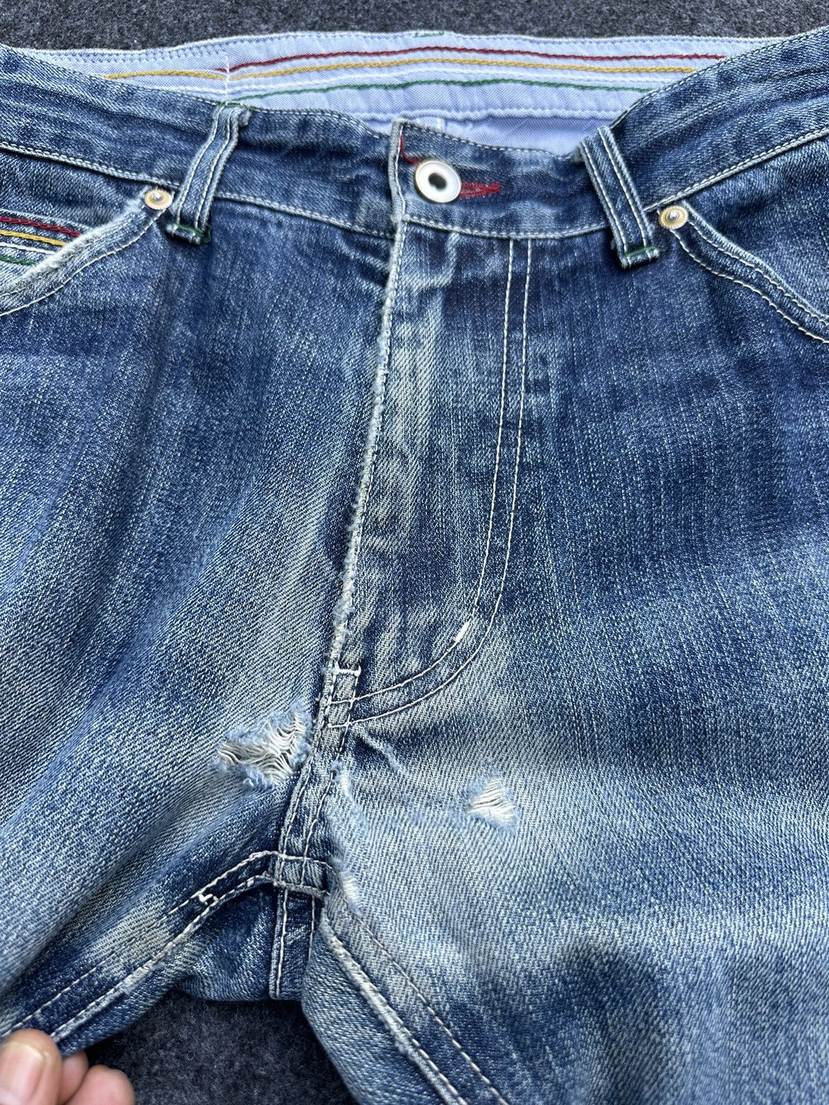 Beauty Beast × Designer × Vintage Vintage arrnold palmer selvedge faded washed denim D46 Size US 30 / EU 46 - 10 Thumbnail
