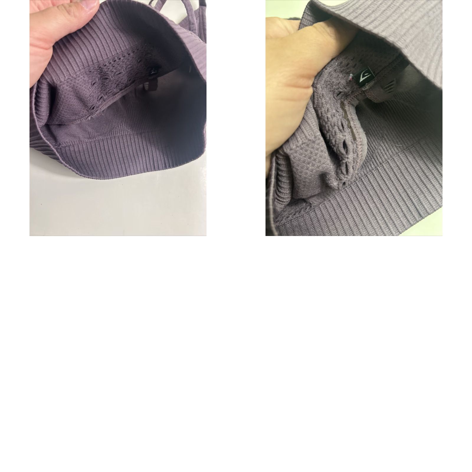 Gymshark Gymshark Women's S Energy Seamless Yoga Sports Strappy Bra Purple Size ONE SIZE - 9 Thumbnail