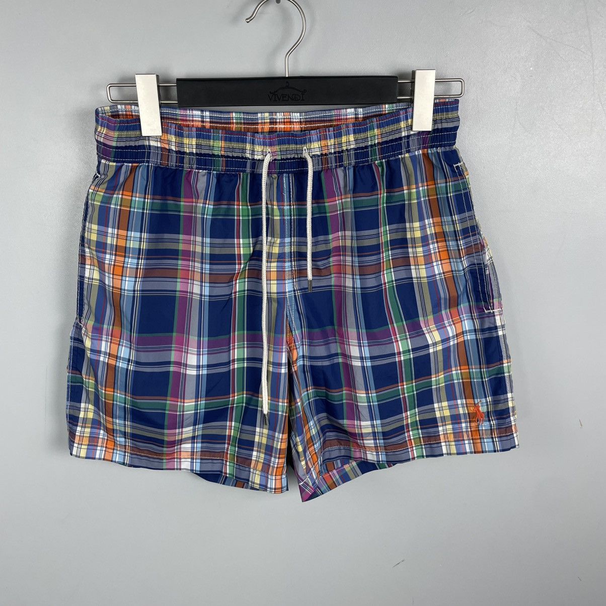 Polo Ralph Lauren Polo Ralph Lauren Swim Trunks Men's Colorful Plaid Mesh szM Size US 34 / EU 50 - 3 Thumbnail