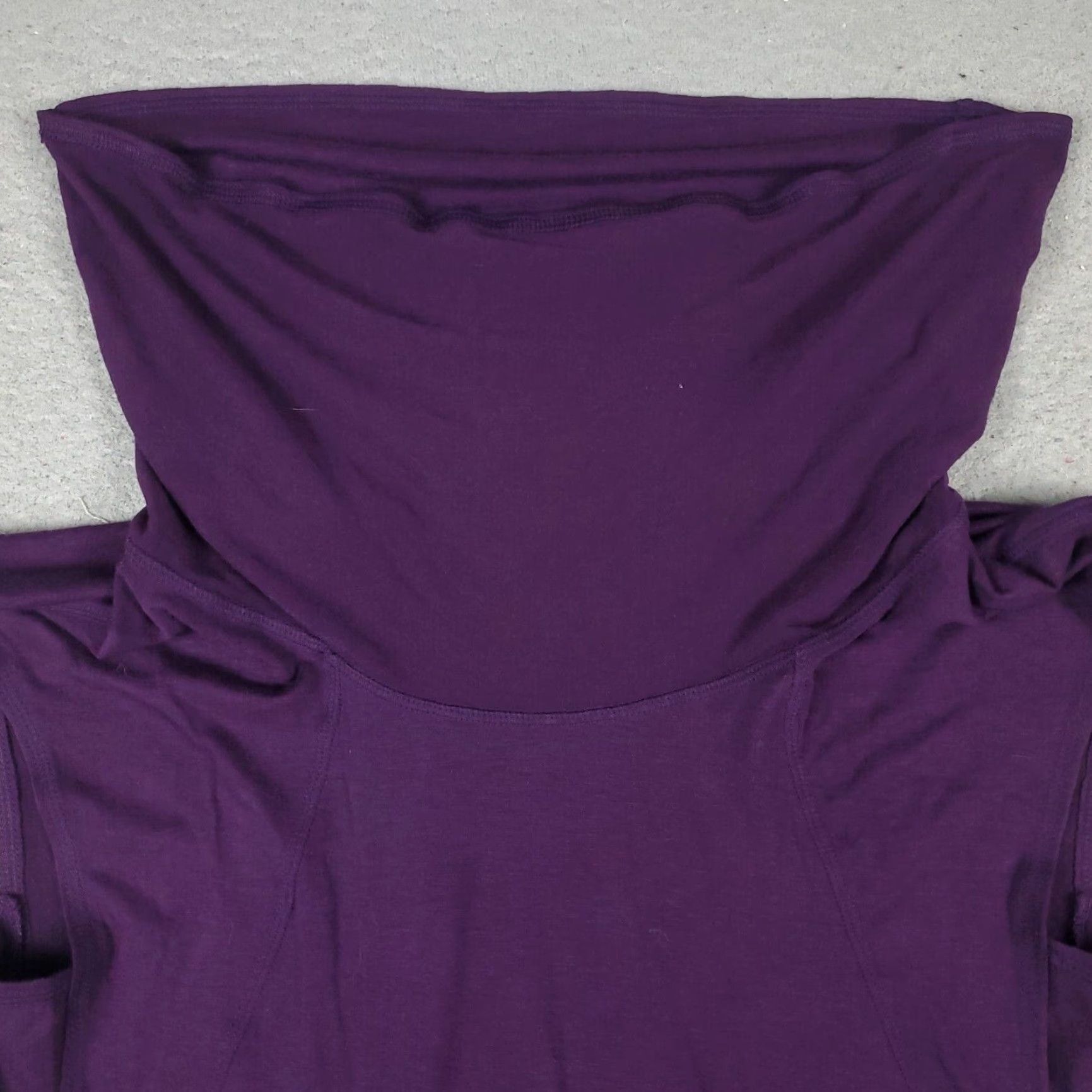 Reebok Reebok Sleeveless Cowl Neck Sweatshirt Womens Medium Purple Activewear Size M / US 6-8 / IT 42-44 - 3 Thumbnail