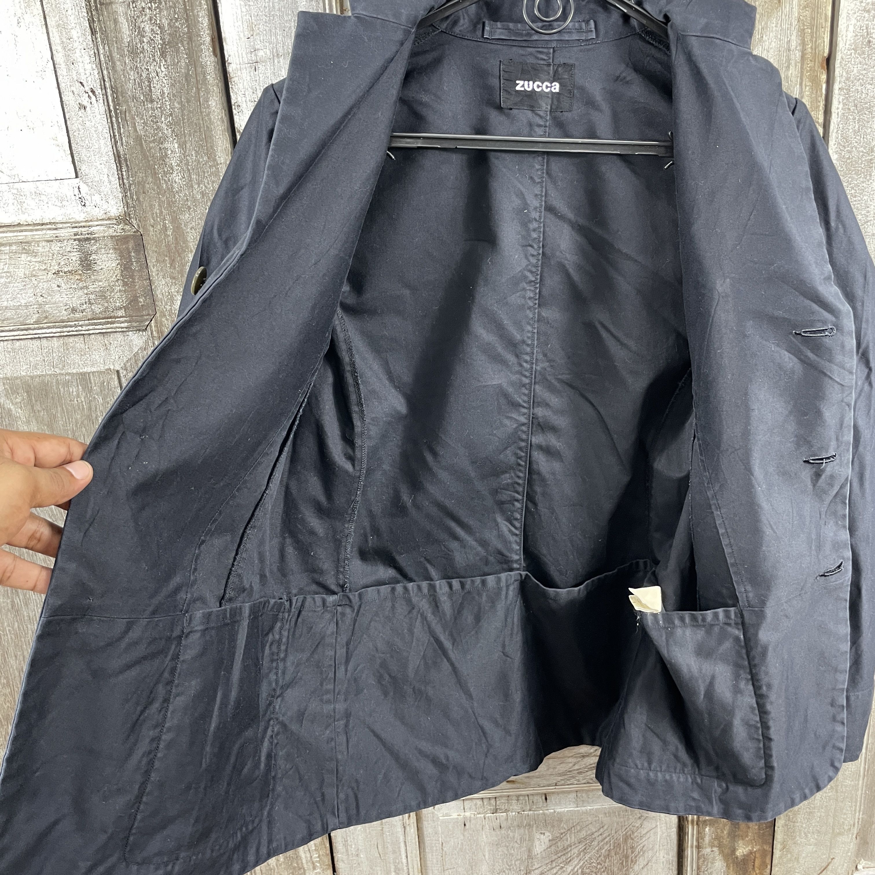 Issey Miyake × Zucca Zucca Issey Miyake Button Blazer Coat Size S / US 4 / IT 40 - 8 Thumbnail