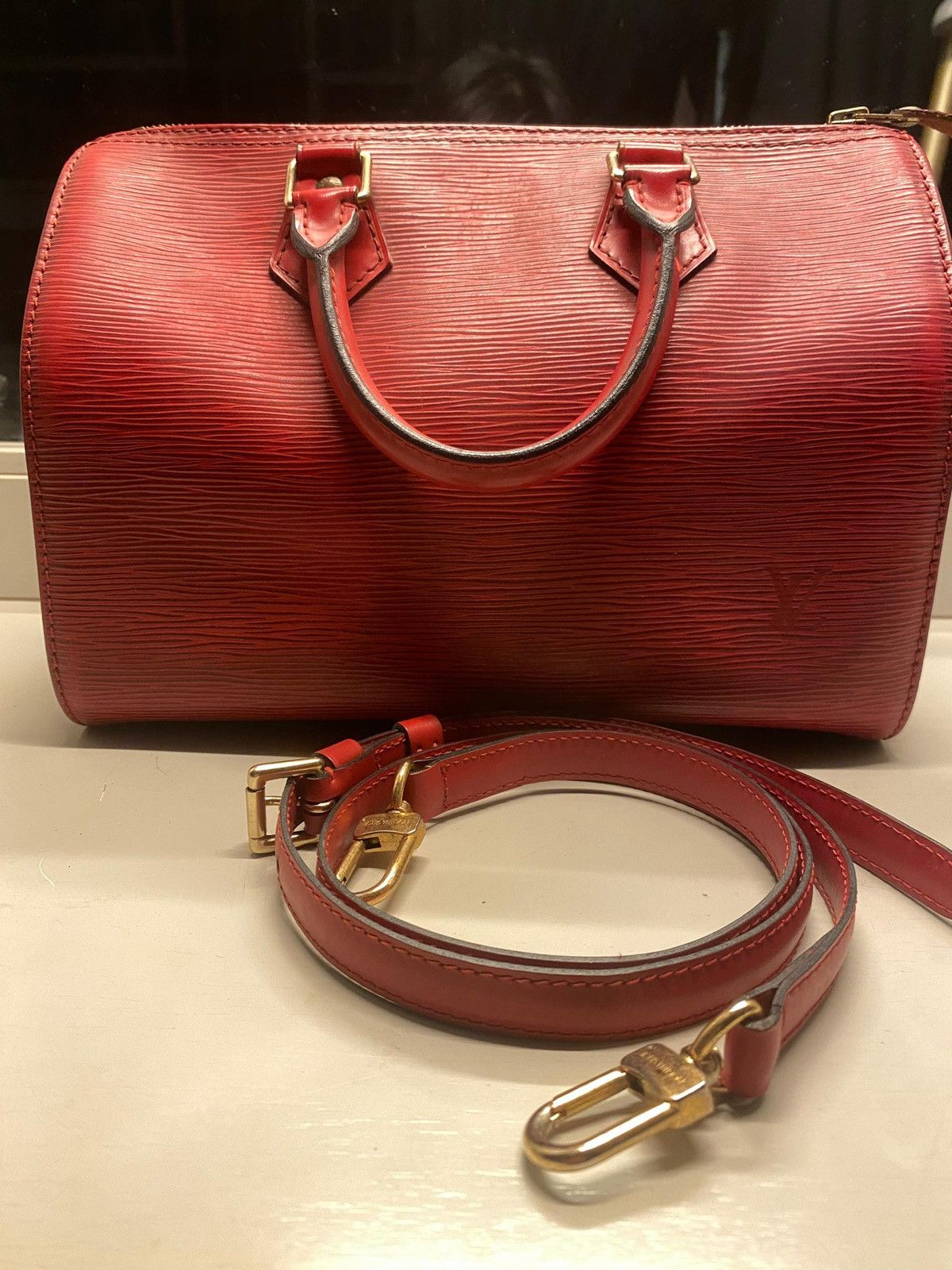 Louis Vuitton Louis Vuitton Epi Speedy Red Size ONE SIZE - 1 Thumbnail